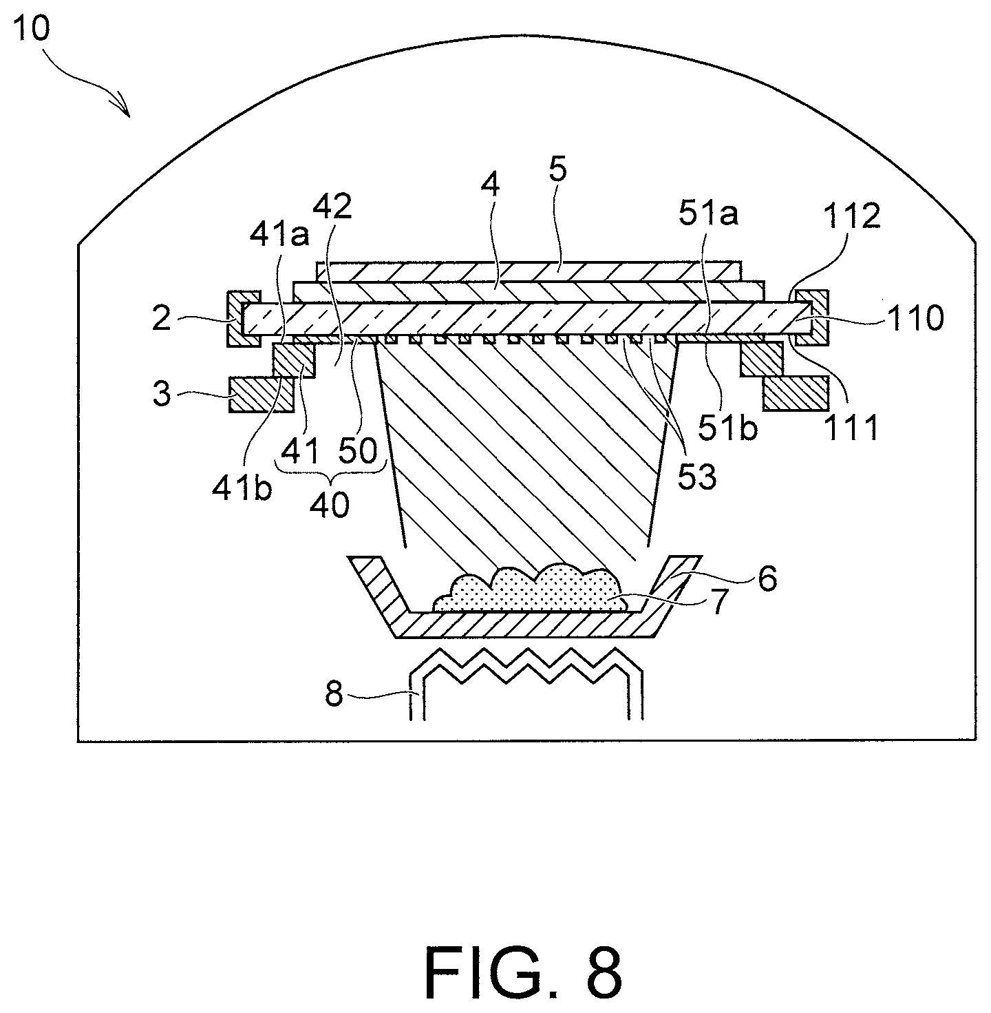 Patent US12453242 Figure 7 – Organic device and manufacturing method for organic device
