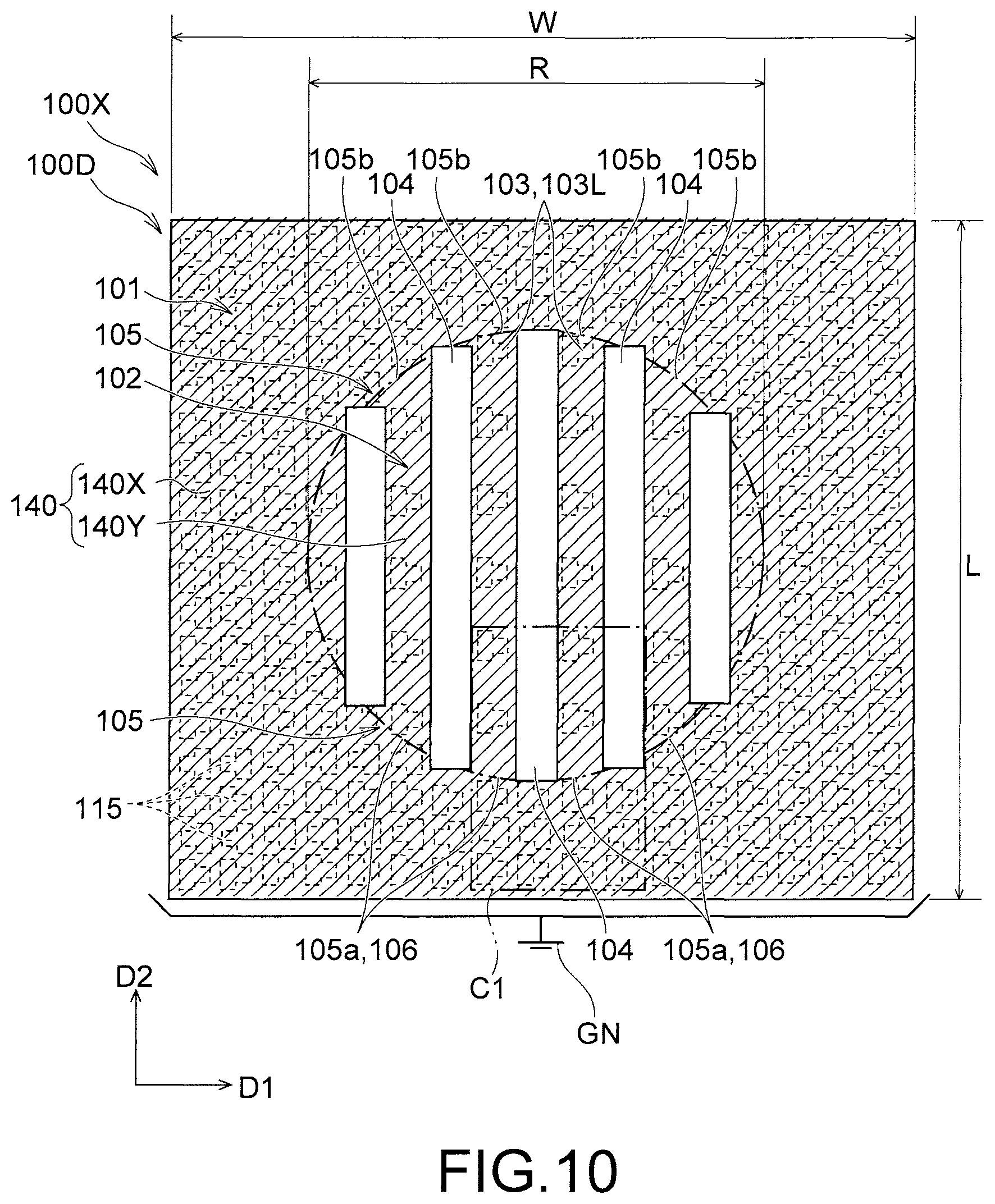 Patent US12453242 Figure 9 – Organic device and manufacturing method for organic device