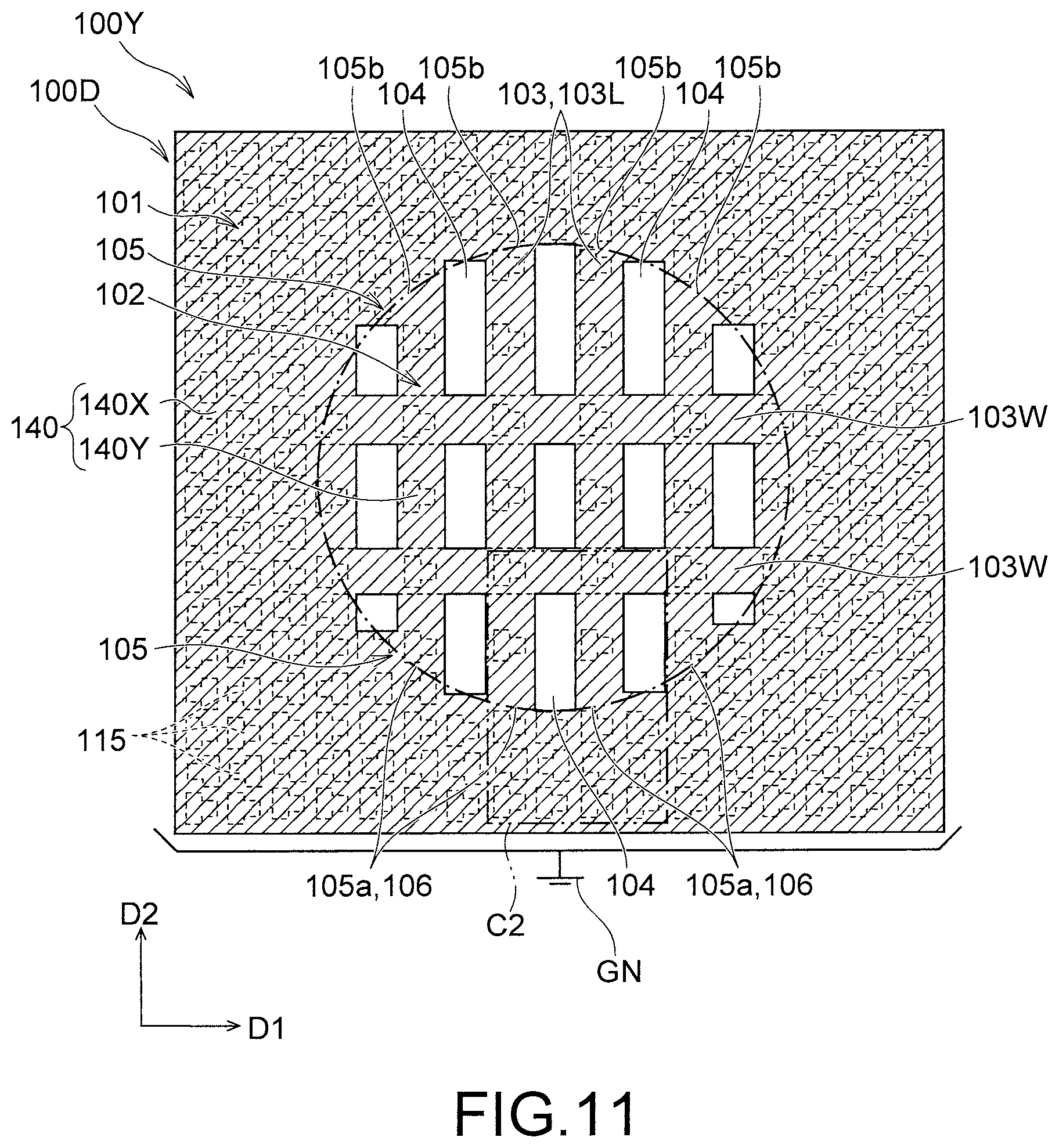 Patent US12453242 Figure 10 – Organic device and manufacturing method for organic device