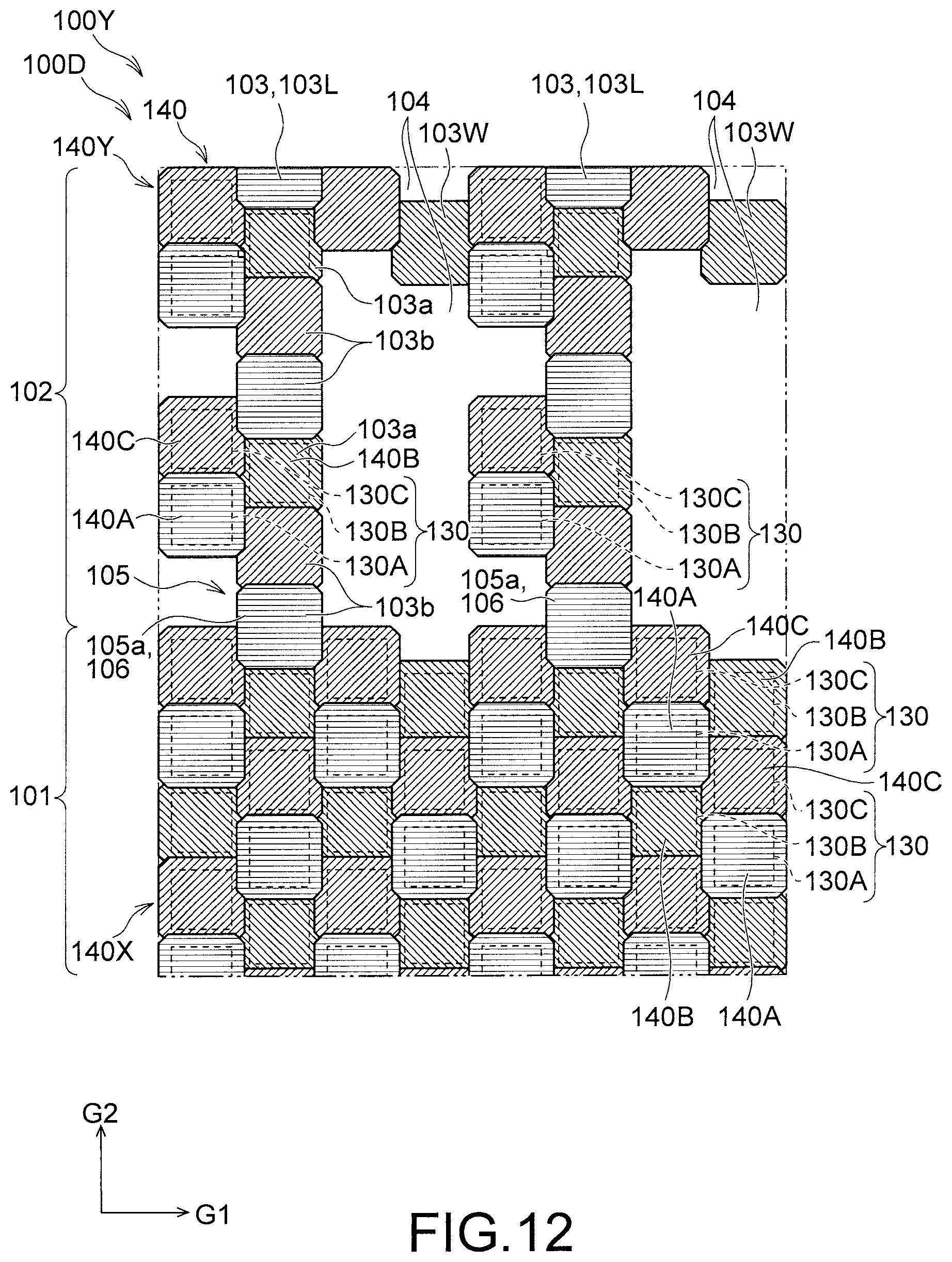 Patent US12453242 Figure 11 – Organic device and manufacturing method for organic device