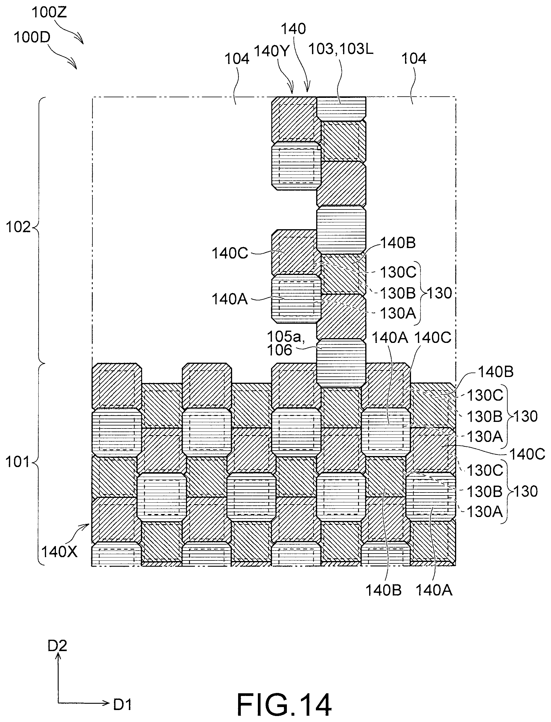 Patent US12453242 Figure 13 – Organic device and manufacturing method for organic device