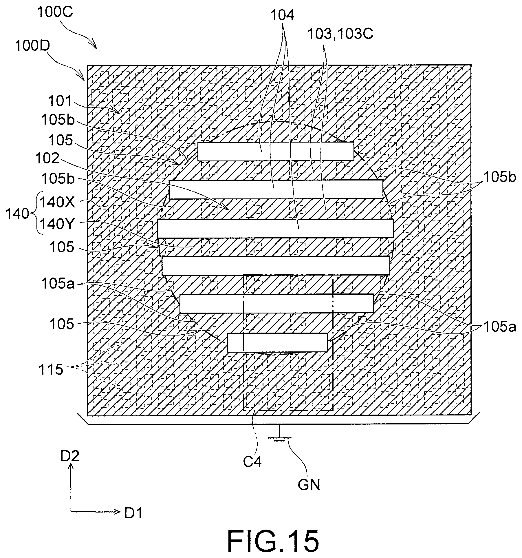 Patent US12453242 Figure 14 – Organic device and manufacturing method for organic device