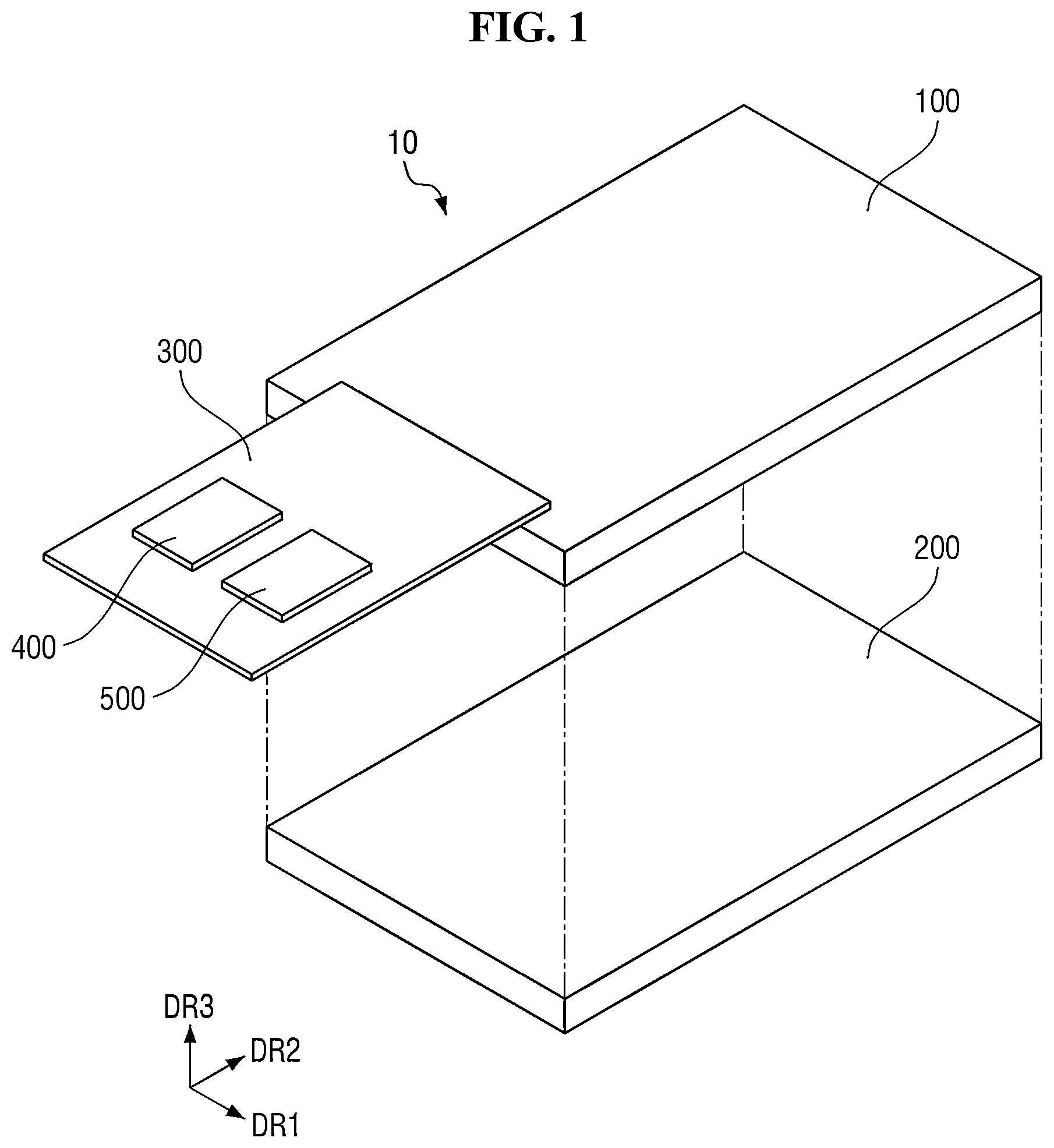 Patent US12453244 Figure 1 – Display device