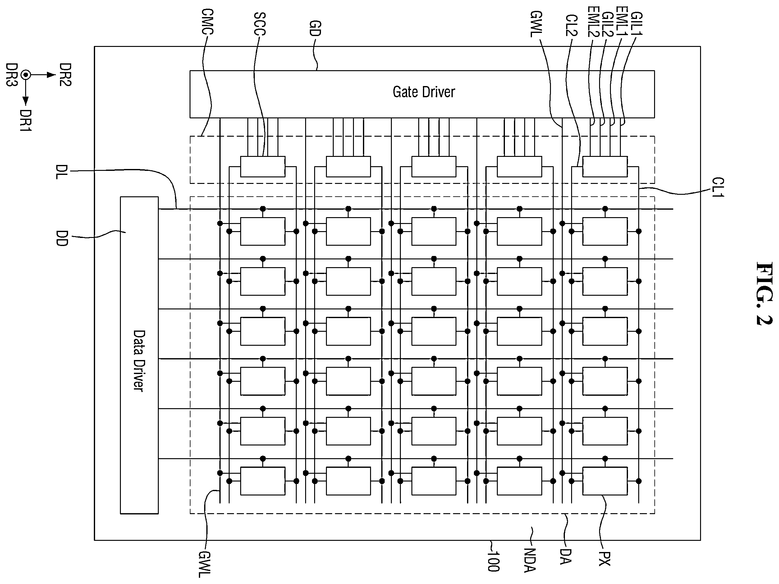 Patent US12453244 Figure 2 – Display device