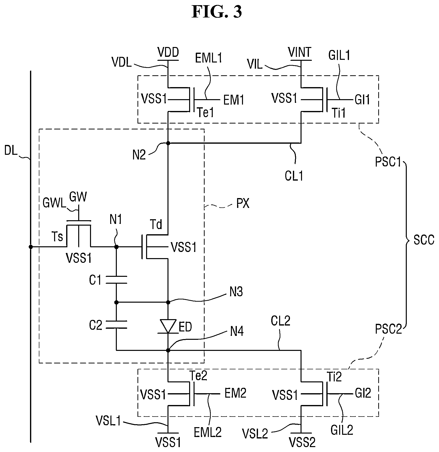 Patent US12453244 Figure 3 – Display device