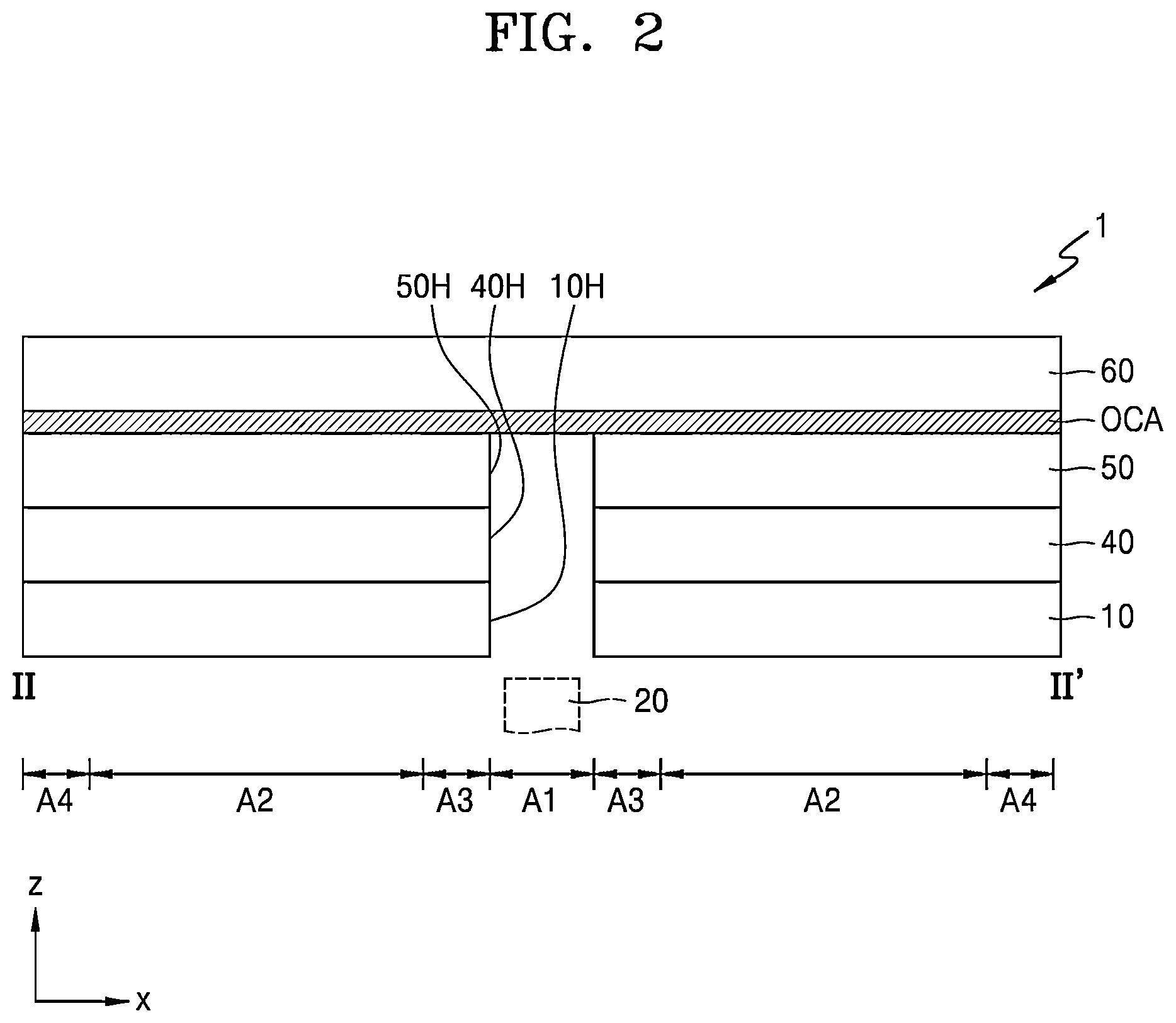 Patent US12453251 Figure 2 – Display apparatus
