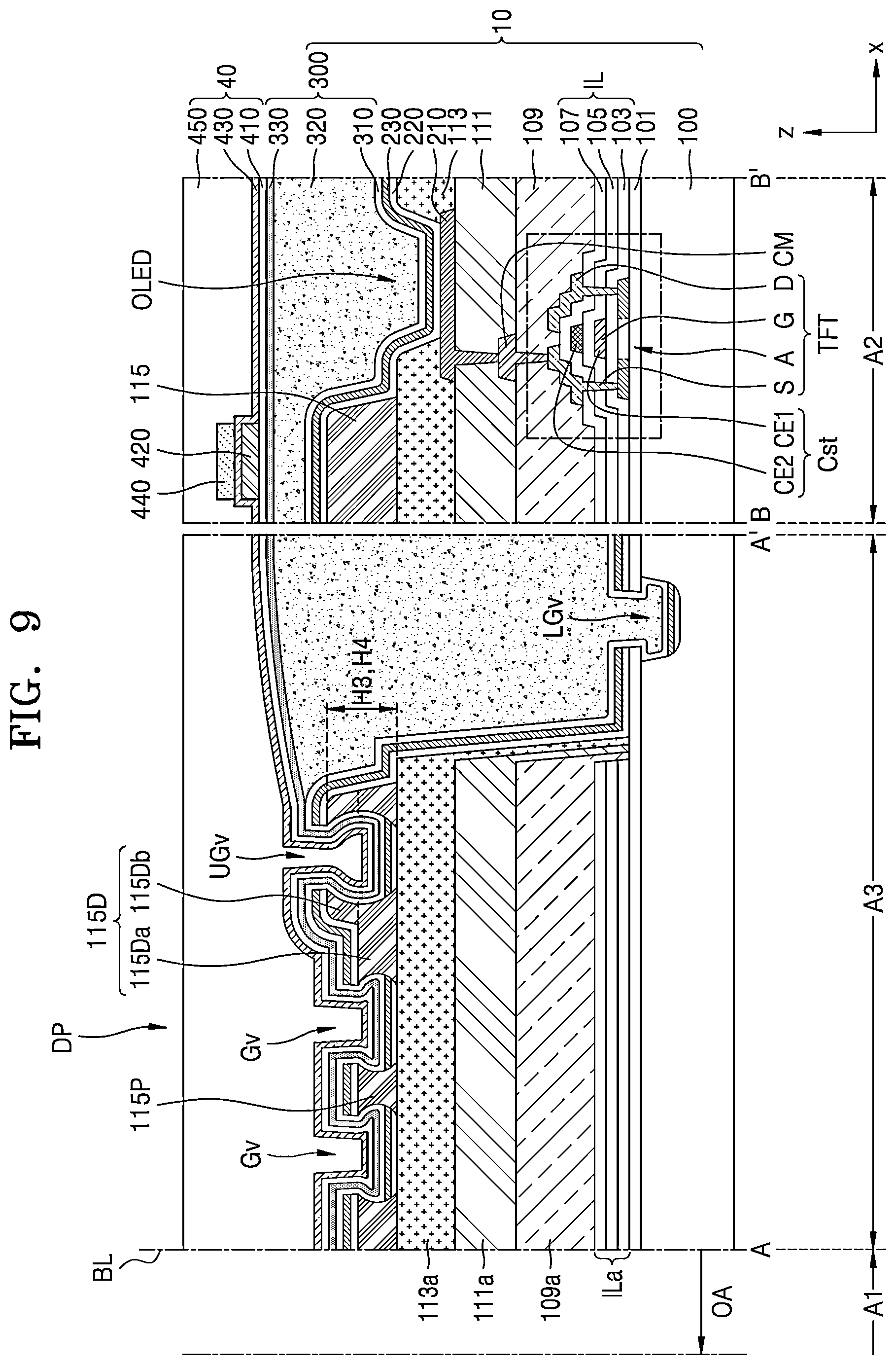 Patent US12453251 Figure 12 – Display apparatus