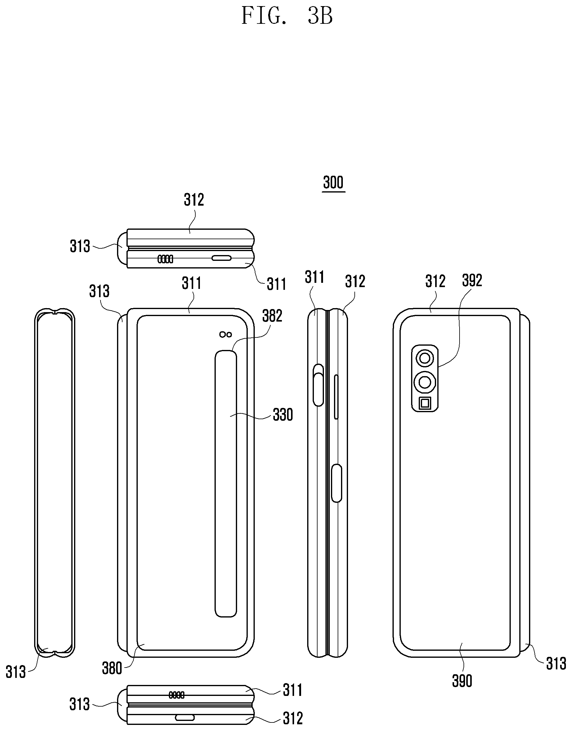 Patent US12453253 Figure 5 – Electronic device including camera module