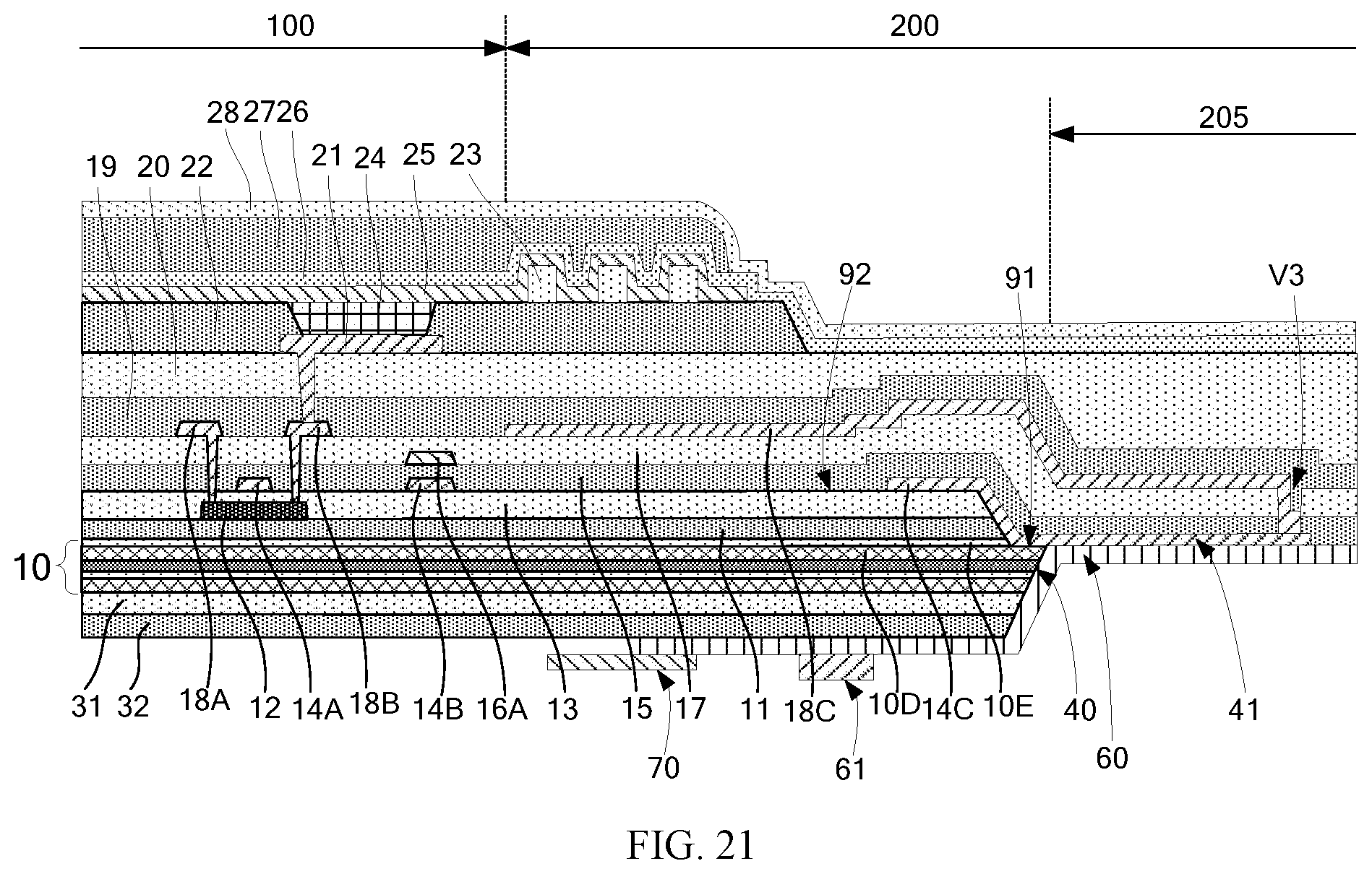 Patent US12453257 Figure 8 – Display substrate, preparation method therefor, and display device