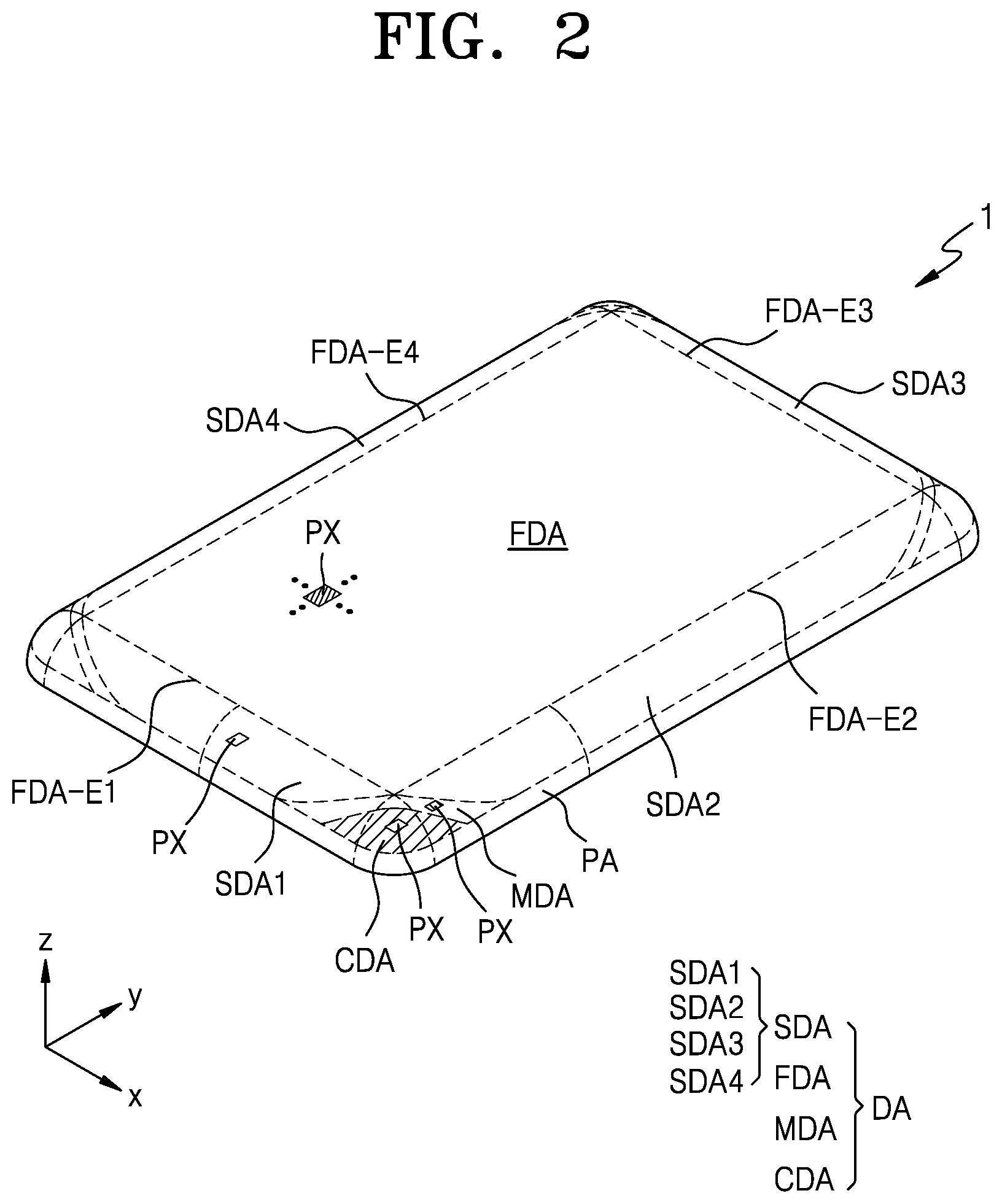 Patent US12453277 Figure 2 – Display apparatus and method of manufacturing the same