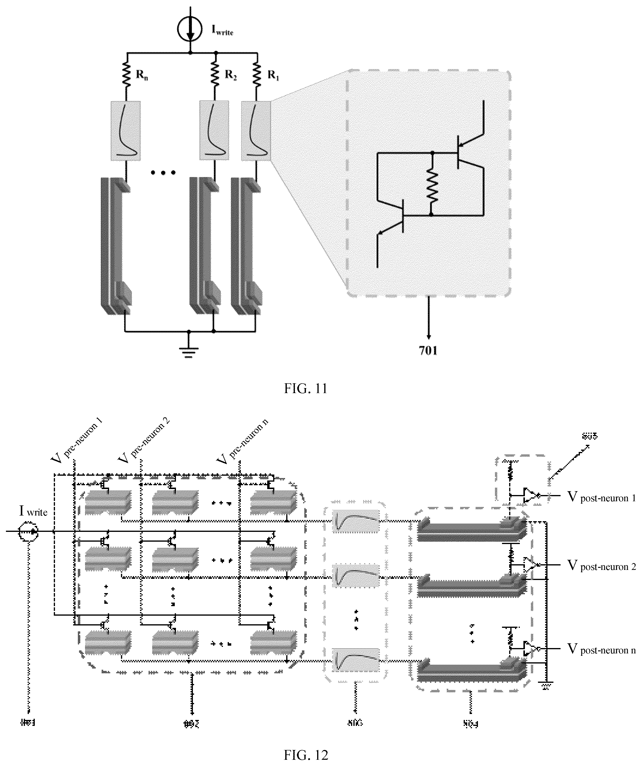 Patent US12453292 Figure 5 – All-electrically-controlled spintronic neuron device, neuron circuit and neural network