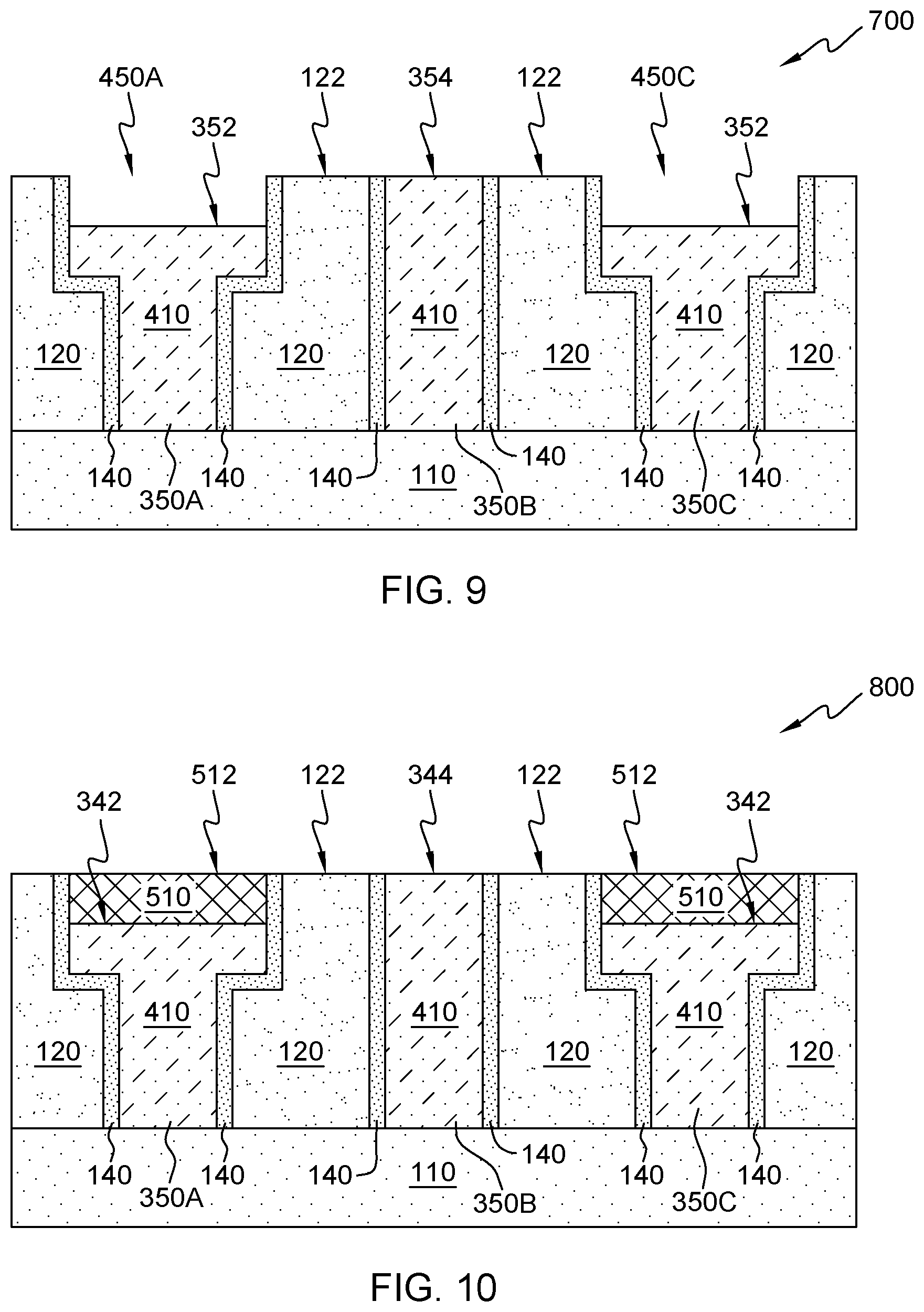 Patent US12453297 Figure 5 – Recessed local interconnect semiconductor memory device