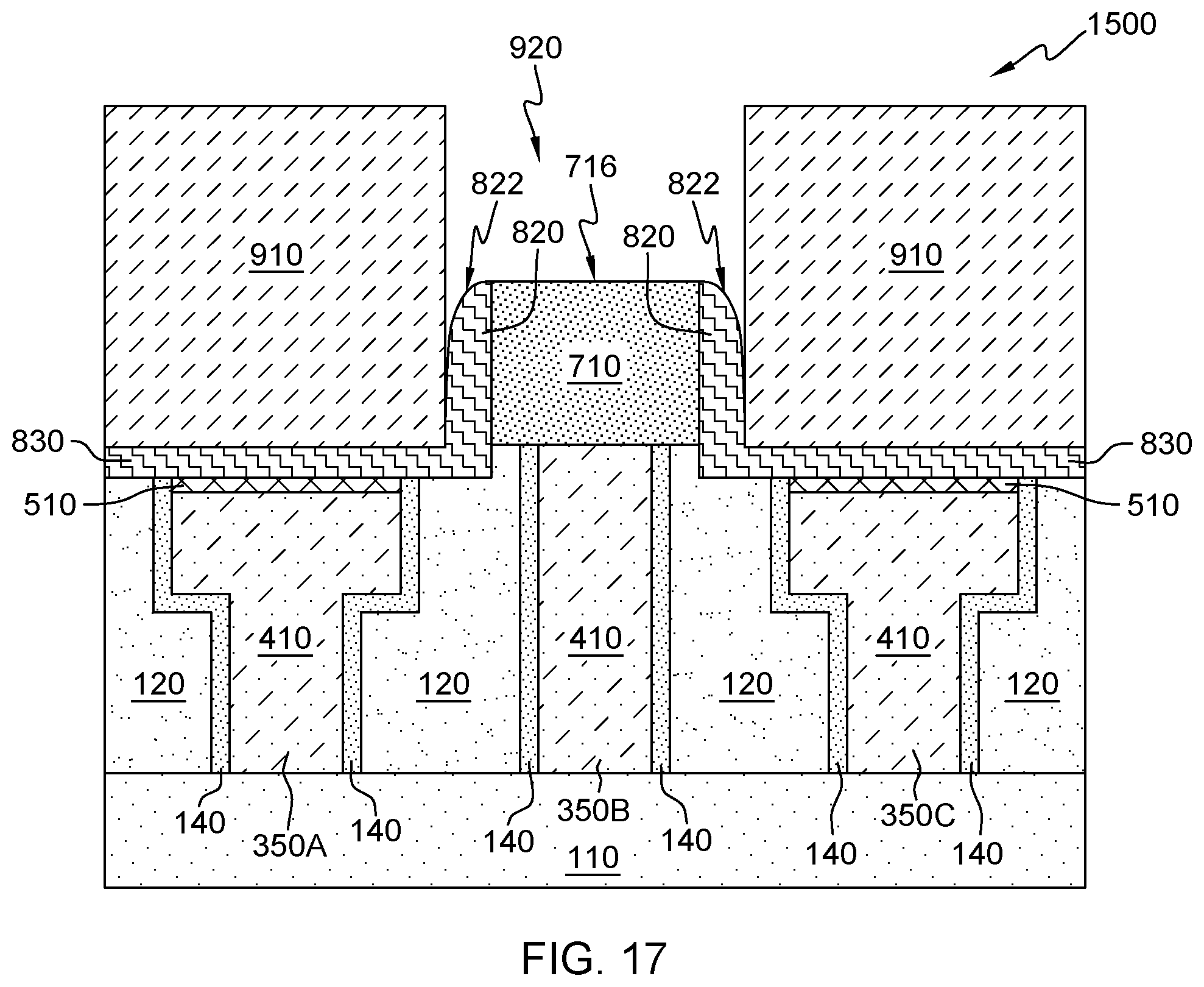 Patent US12453297 Figure 9 – Recessed local interconnect semiconductor memory device