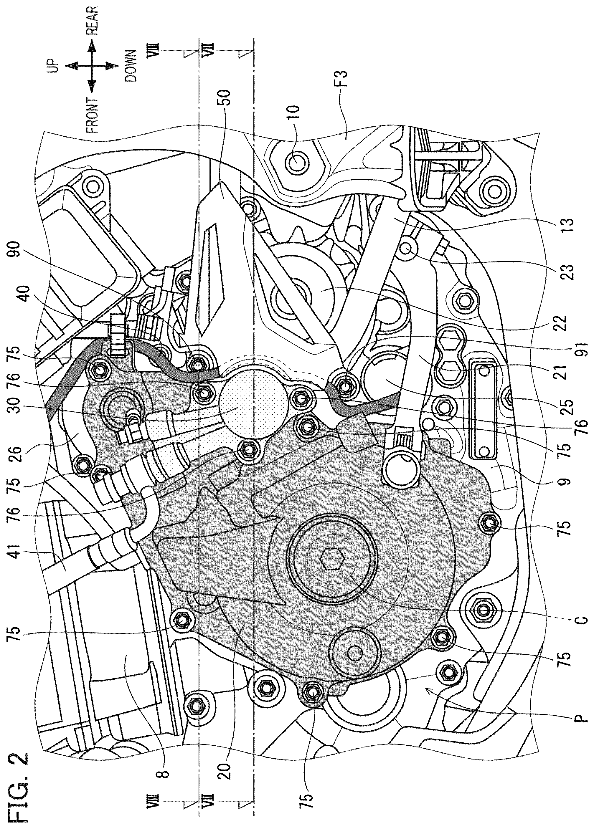 Patent US12455001 Figure 2 – Crank case structure