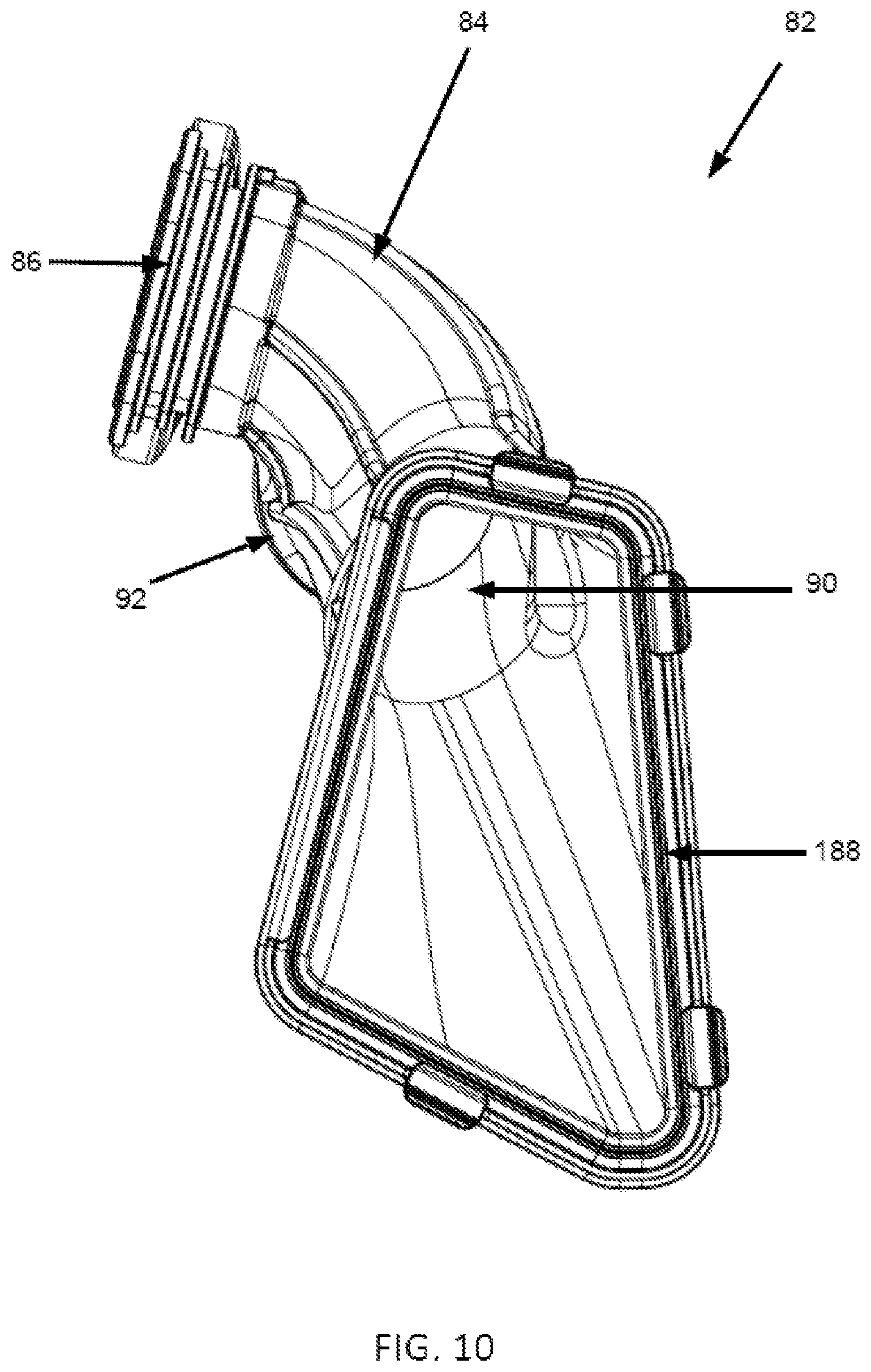 Patent US12455002 Figure 10 – Air intake assembly and vehicle having air intake assembly