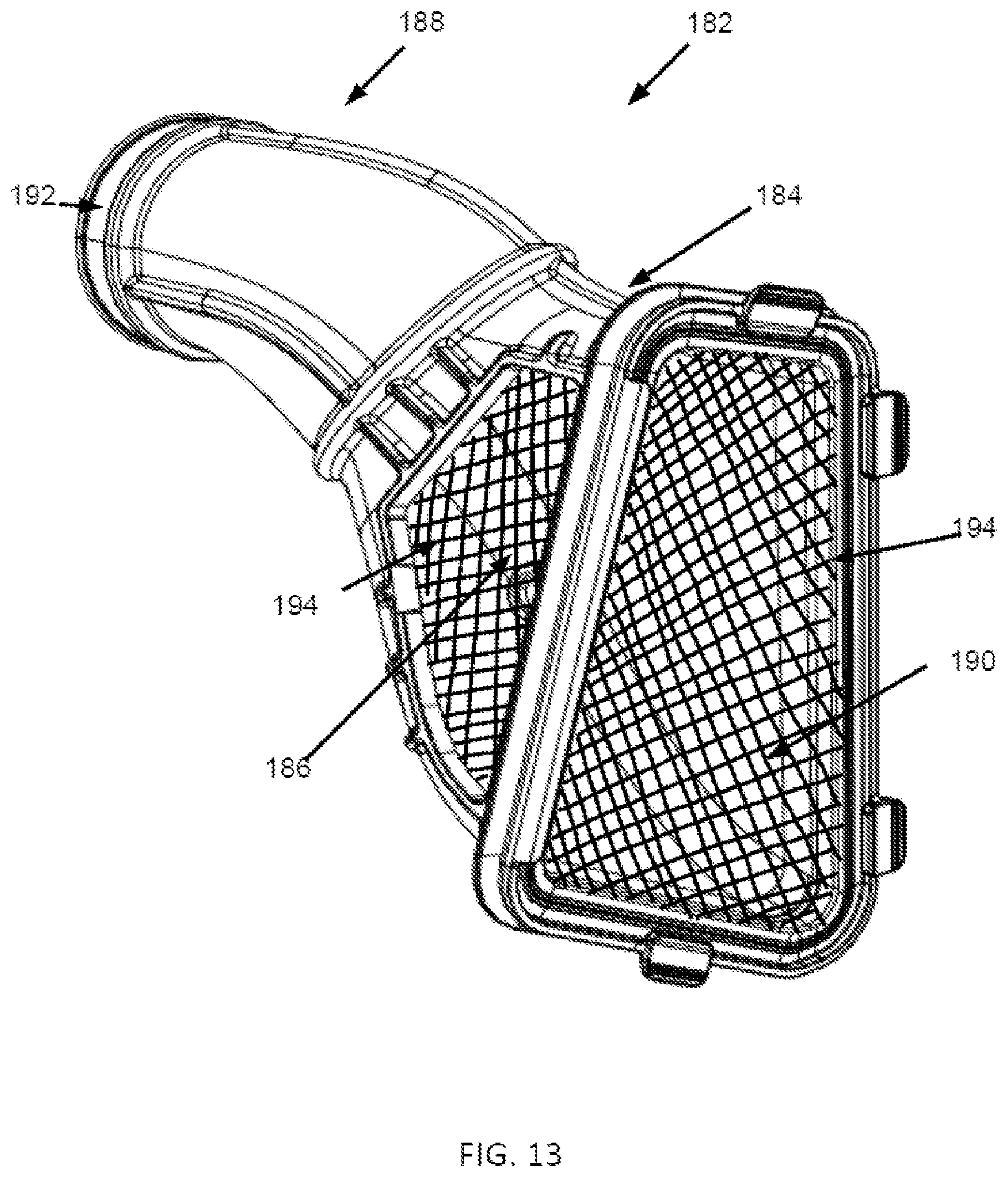 Patent US12455002 Figure 13 – Air intake assembly and vehicle having air intake assembly