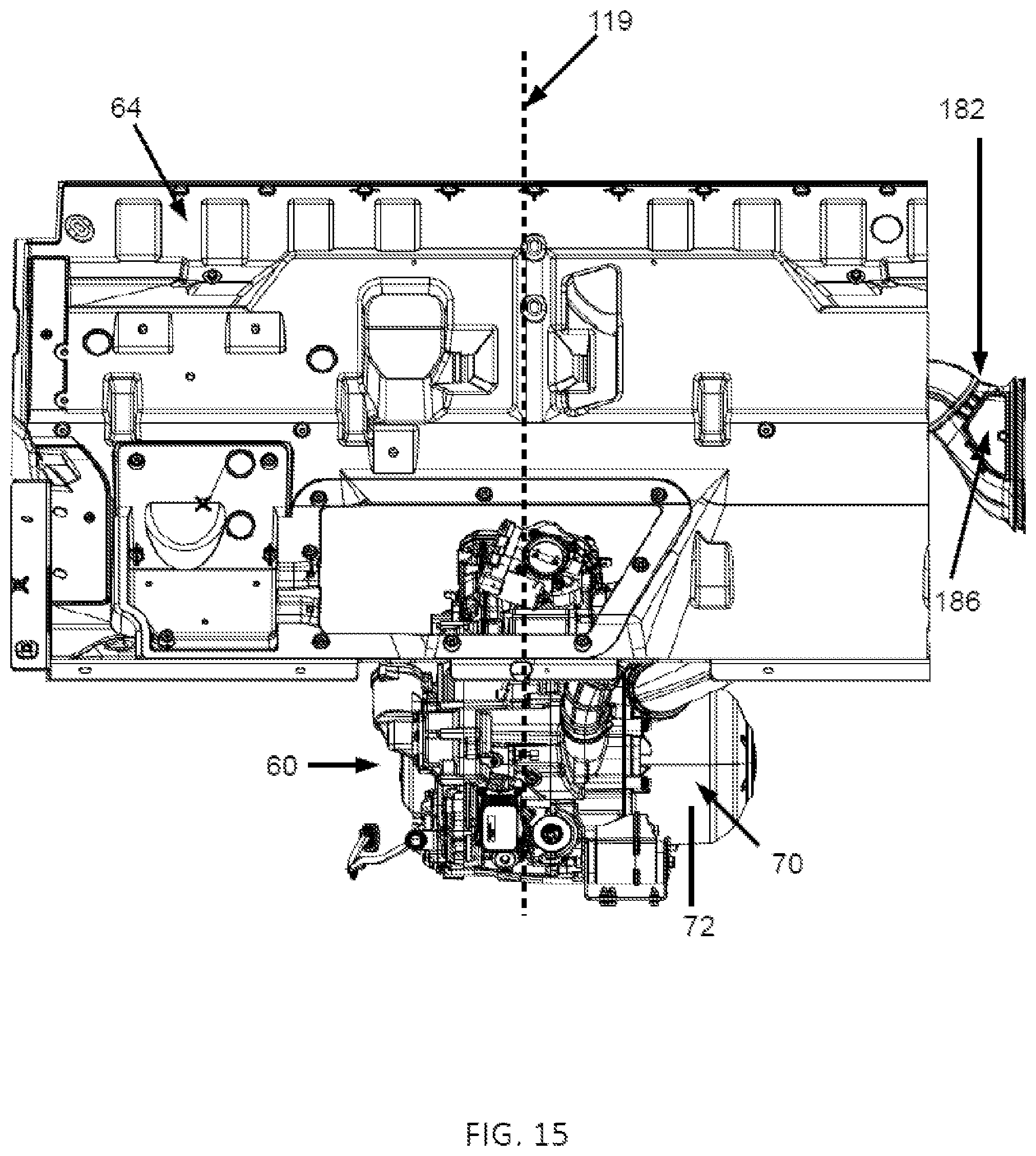 Patent US12455002 Figure 15 – Air intake assembly and vehicle having air intake assembly