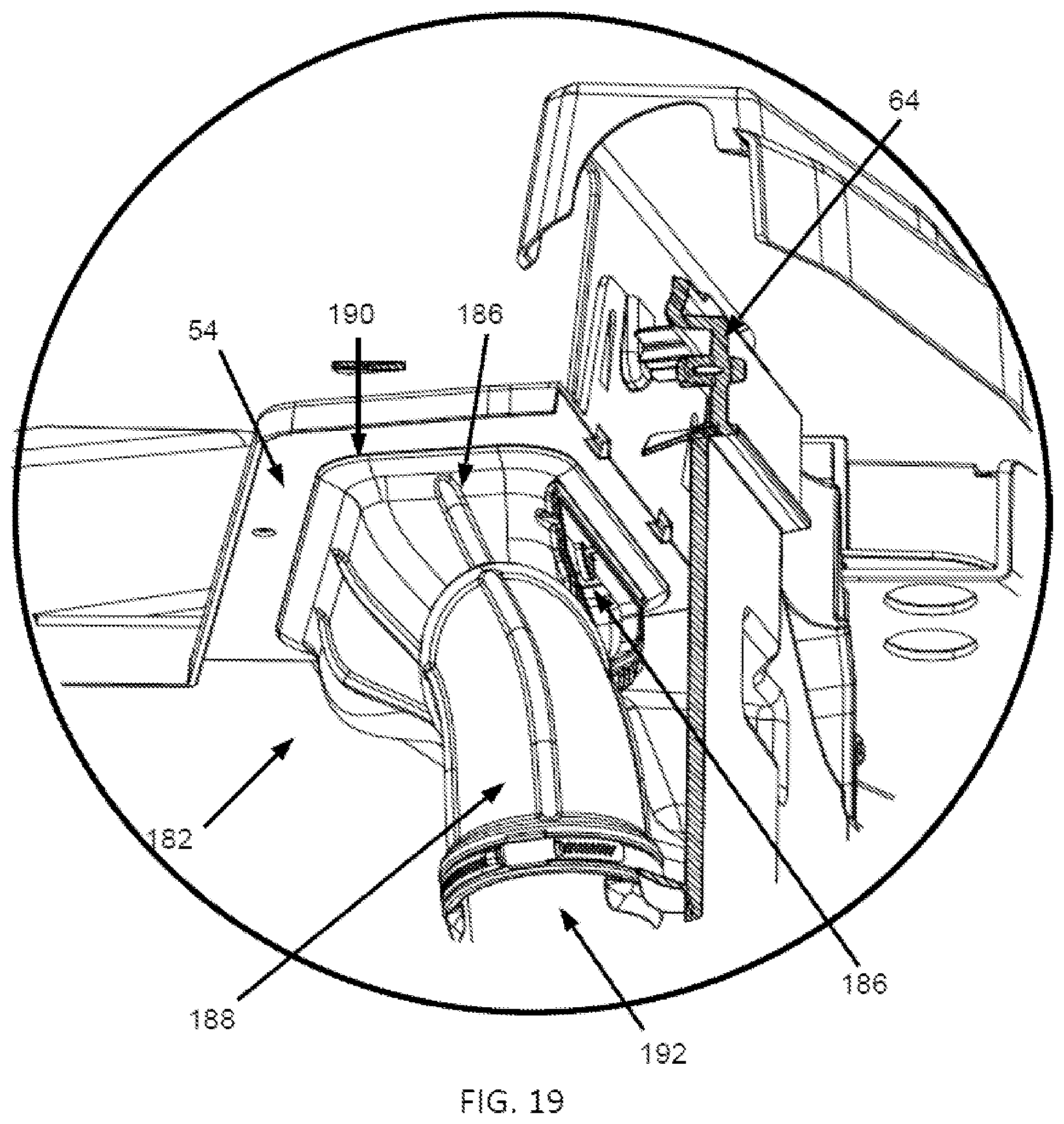 Patent US12455002 Figure 19 – Air intake assembly and vehicle having air intake assembly