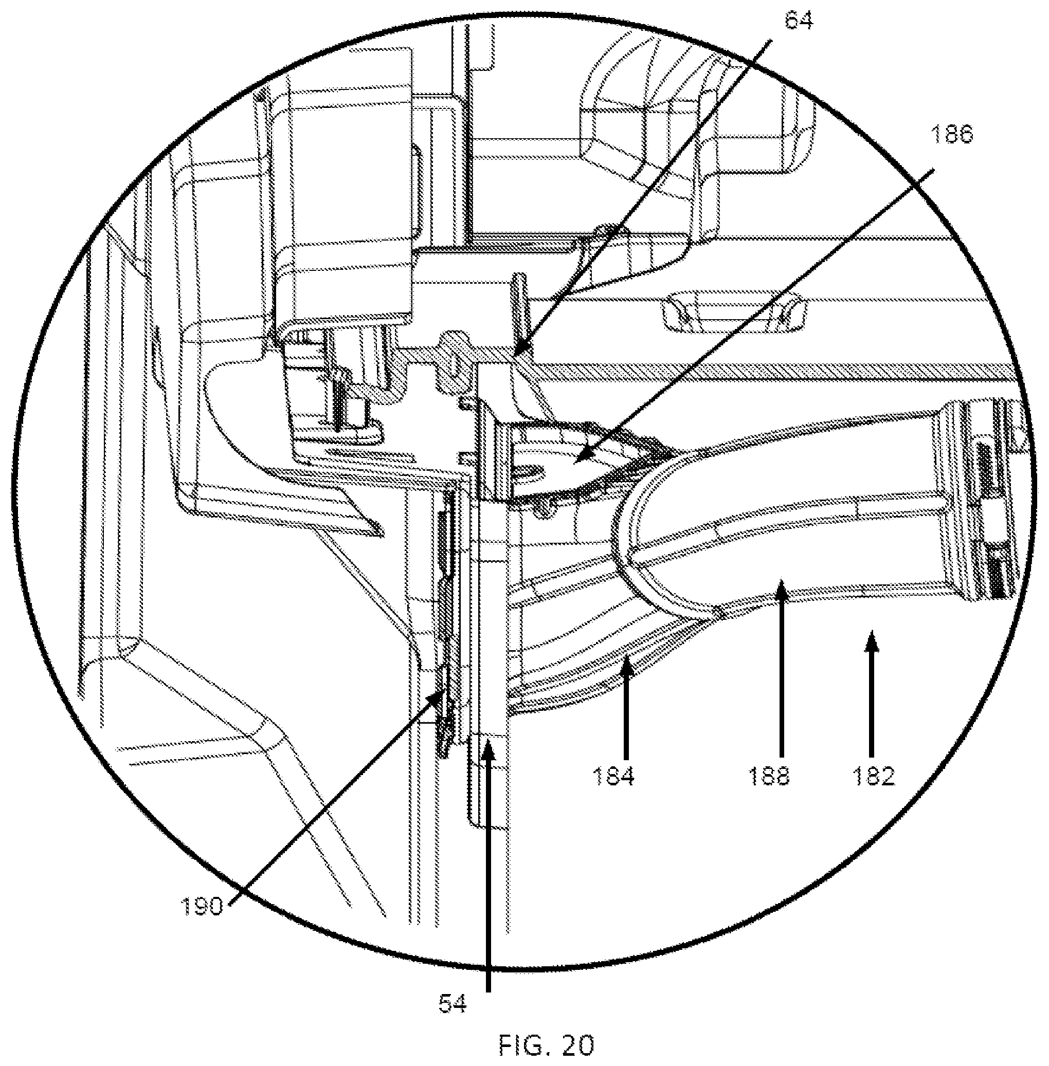 Patent US12455002 Figure 20 – Air intake assembly and vehicle having air intake assembly