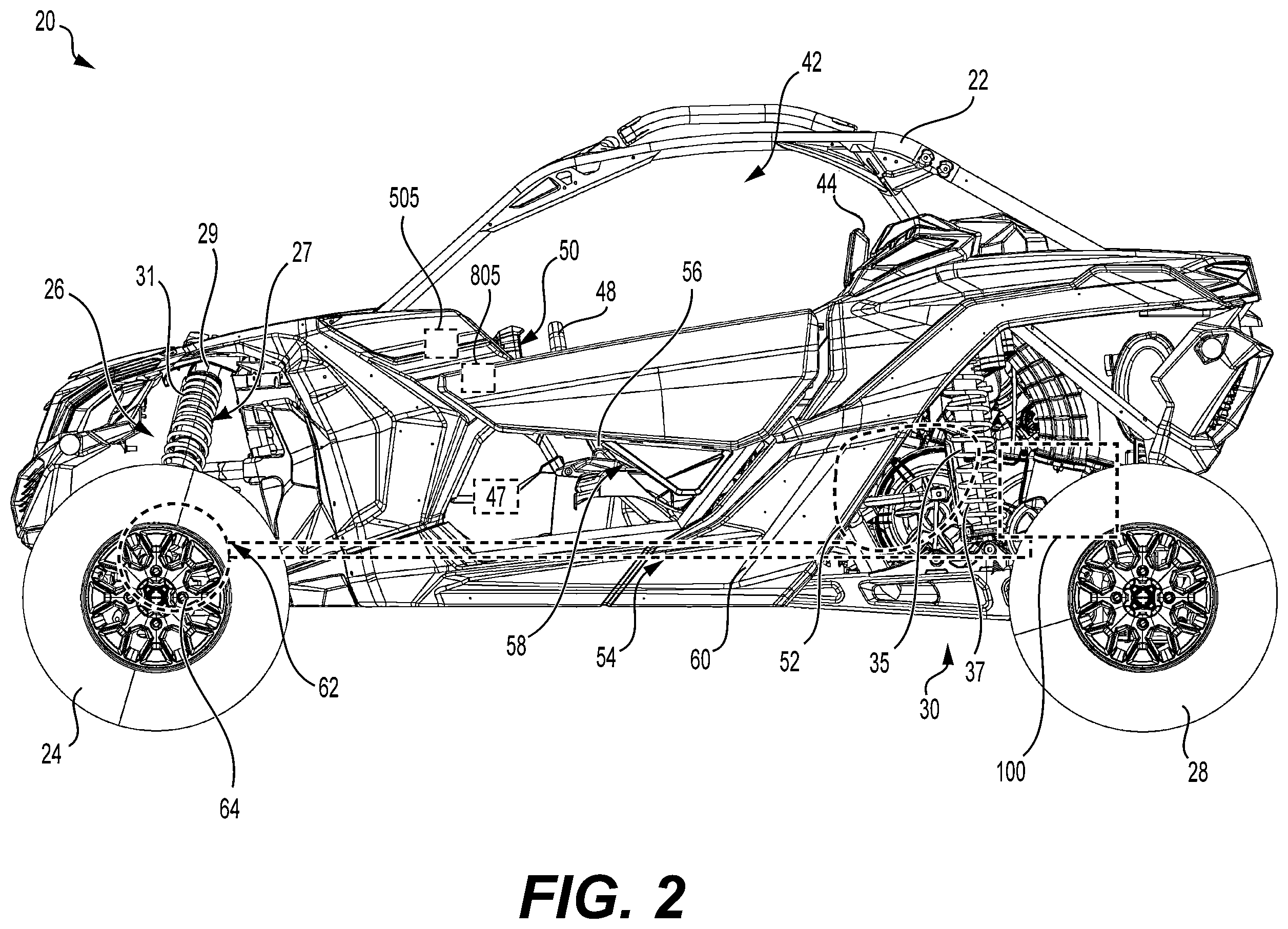 Patent US12455007 Figure 2 – Method for controlling a powertrain of a vehicle having a dual-clutch transmission