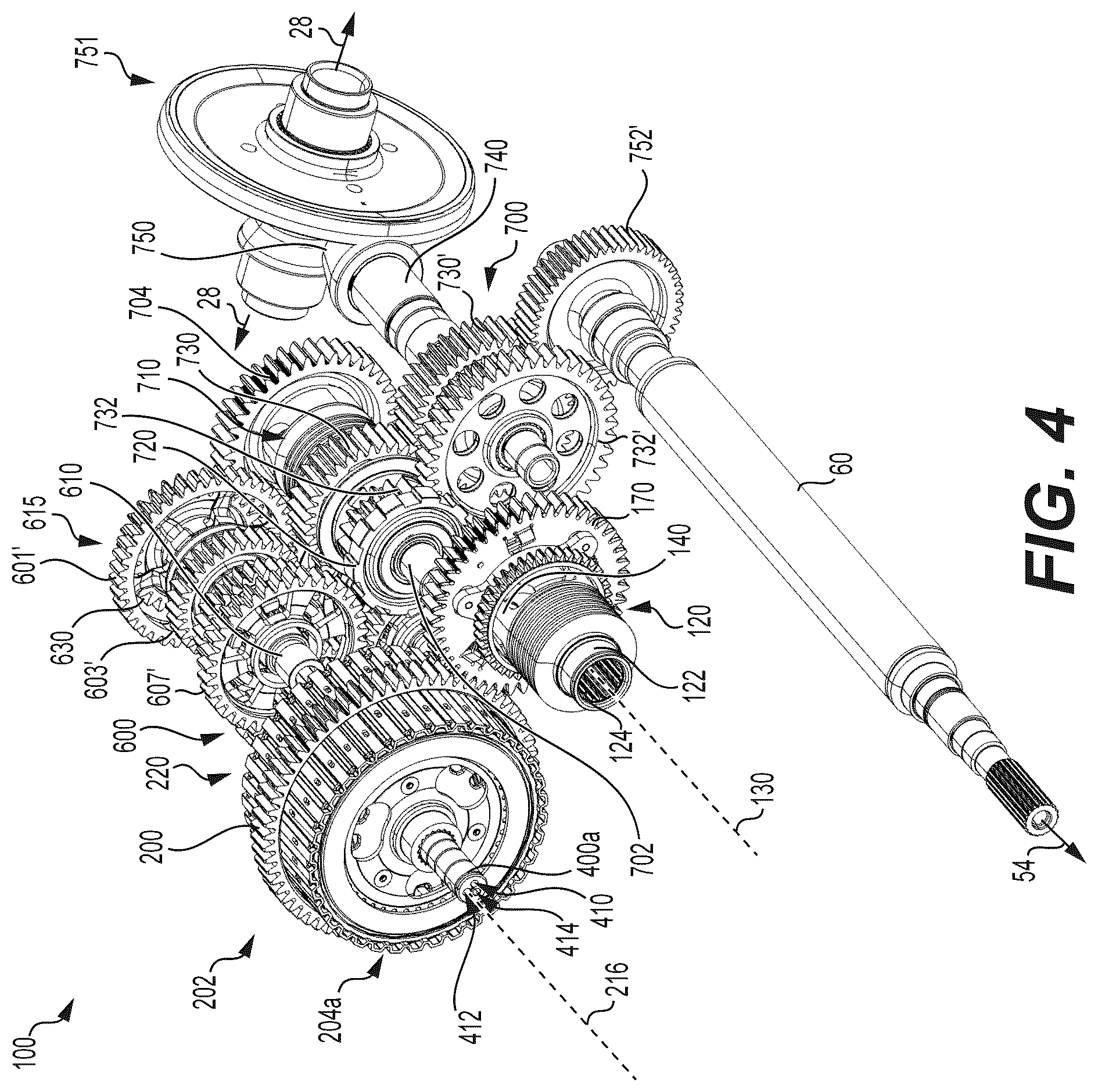 Patent US12455007 Figure 4 – Method for controlling a powertrain of a vehicle having a dual-clutch transmission