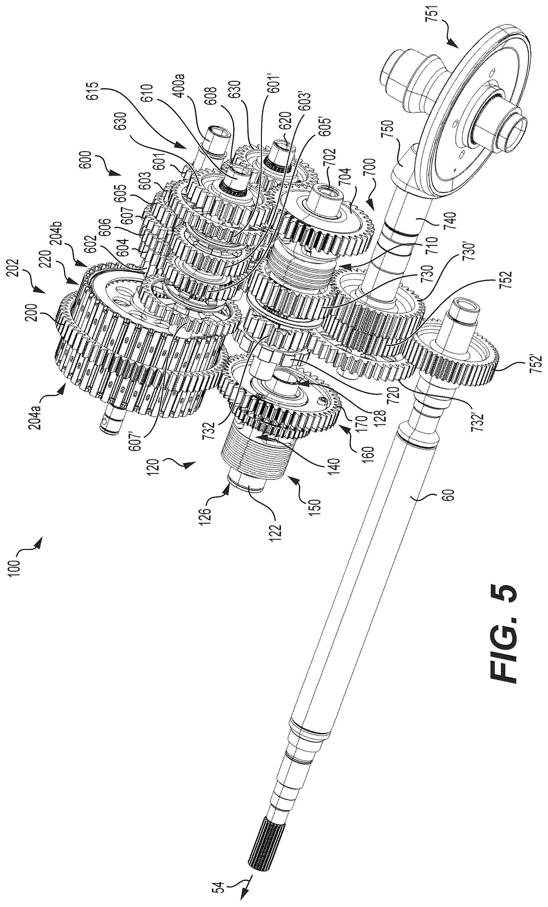 Patent US12455007 Figure 5 – Method for controlling a powertrain of a vehicle having a dual-clutch transmission