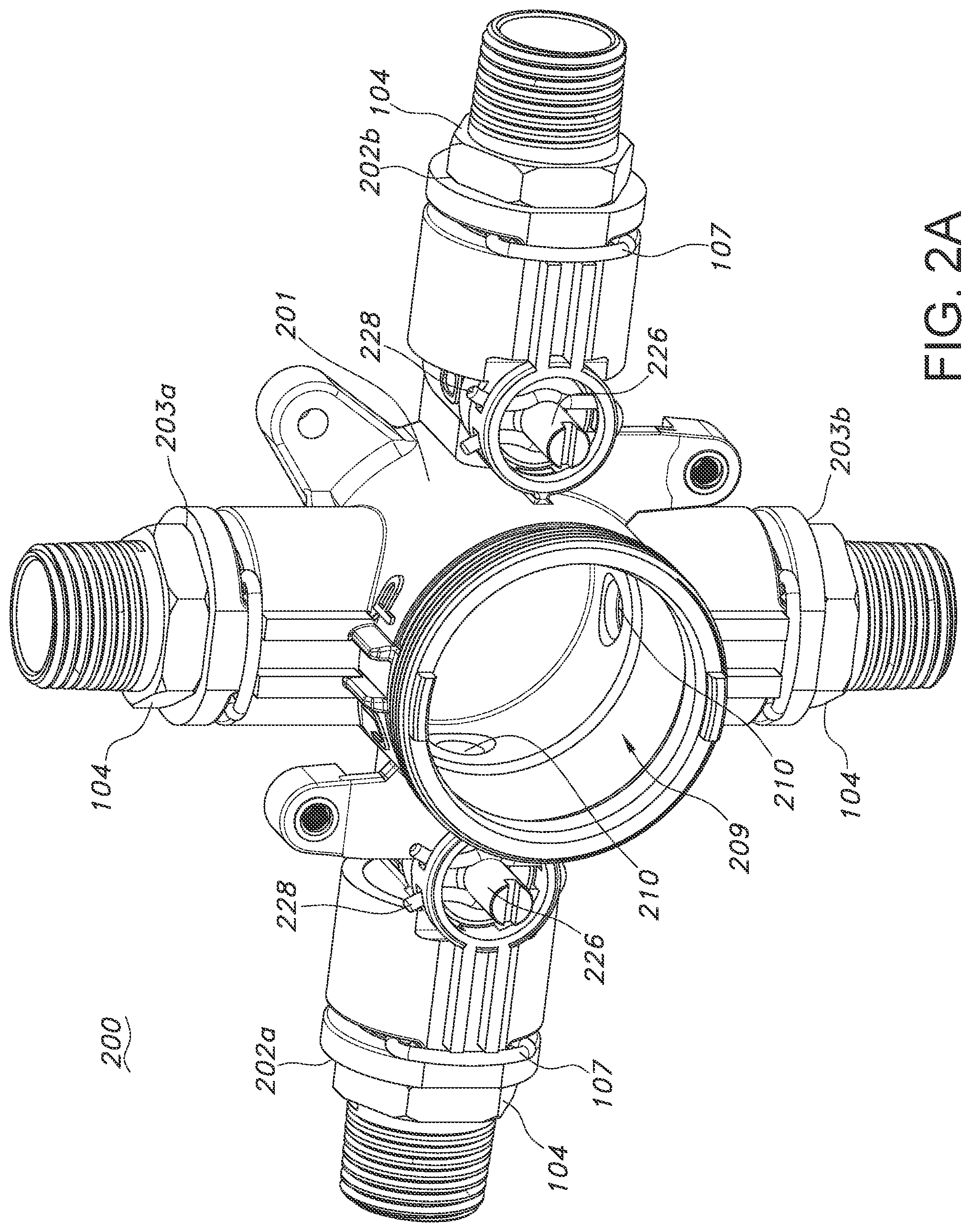 Patent US12455016 Figure 3 – Rough-in valve