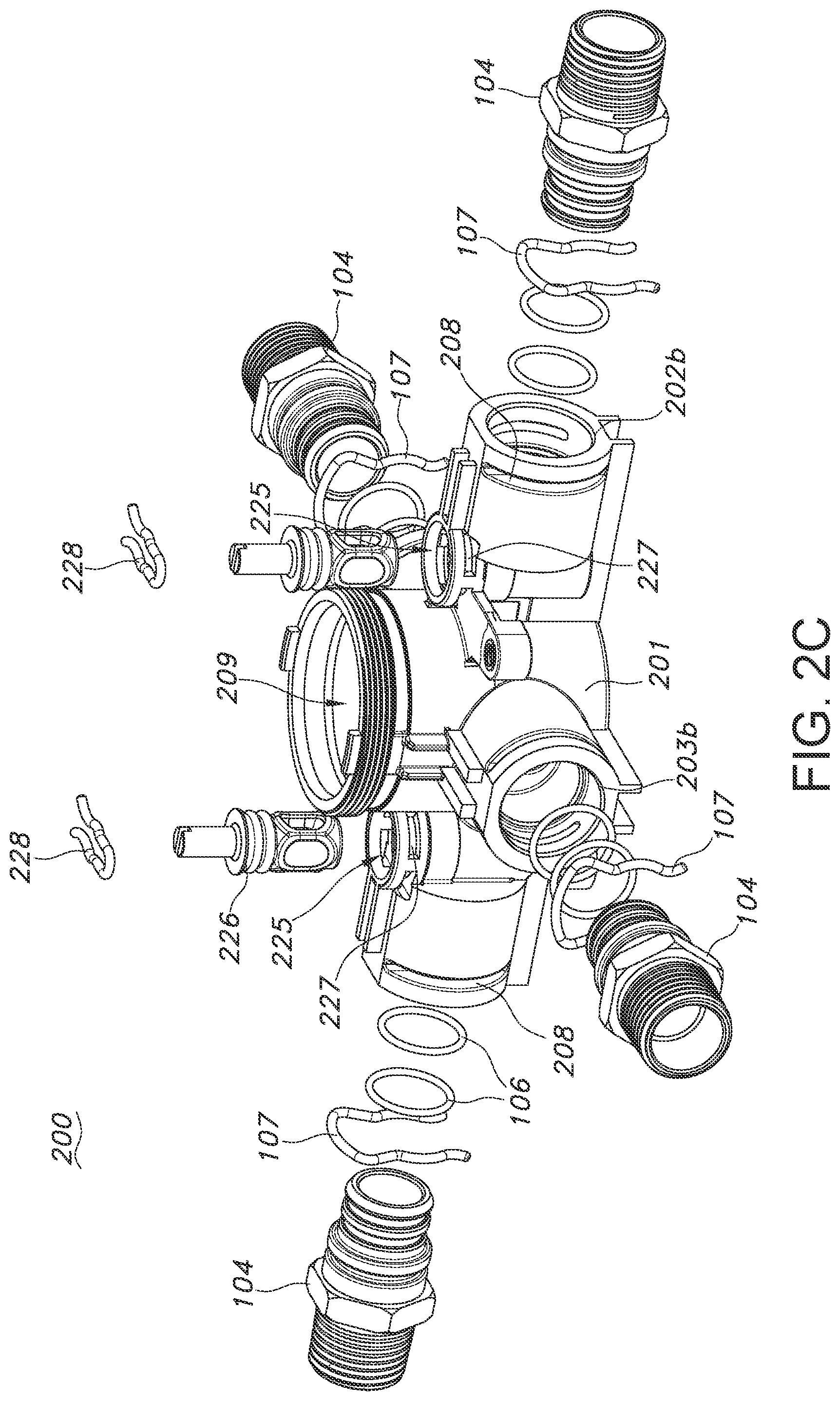 Patent US12455016 Figure 5 – Rough-in valve