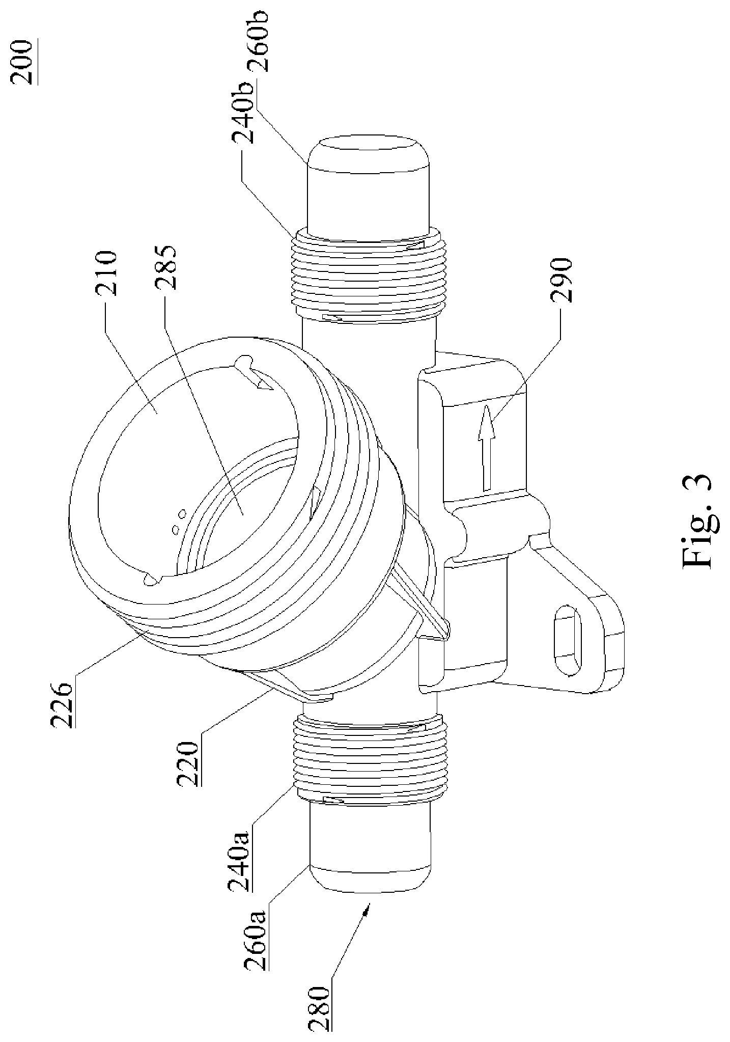 Patent US12455017 Figure 3 – Valves with leakage detector