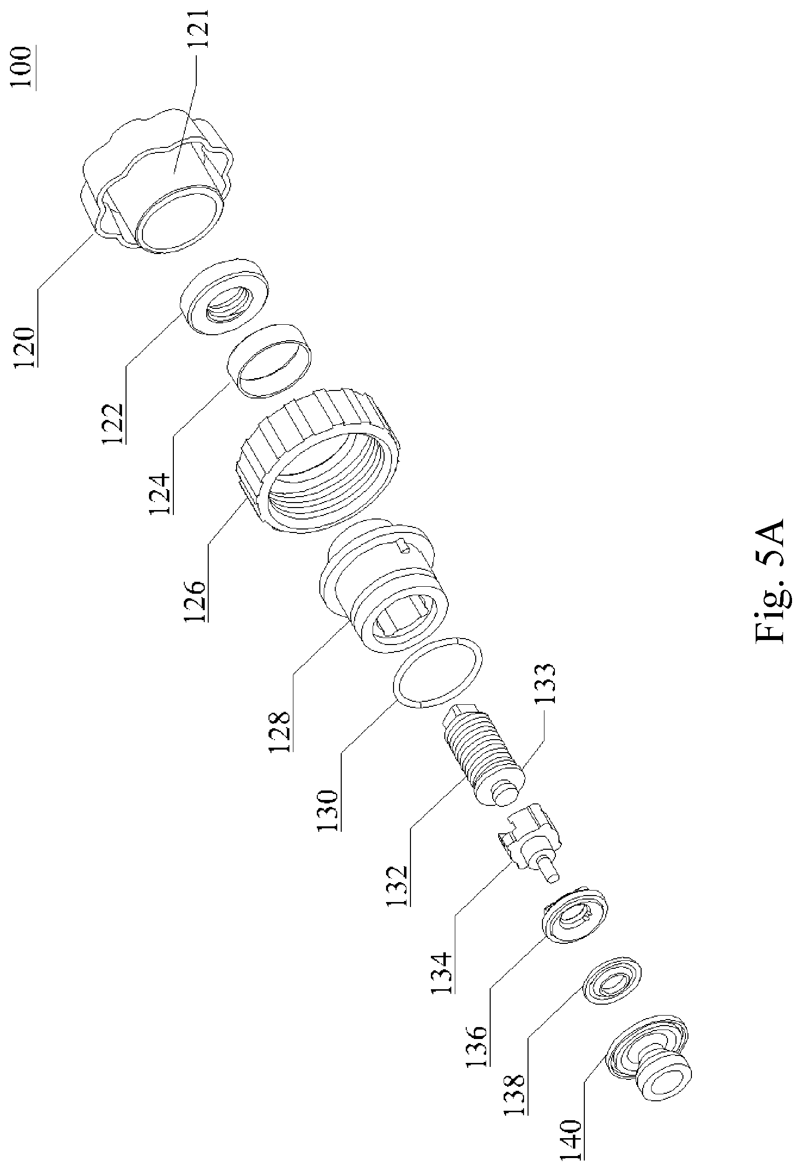 Patent US12455017 Figure 5 – Valves with leakage detector