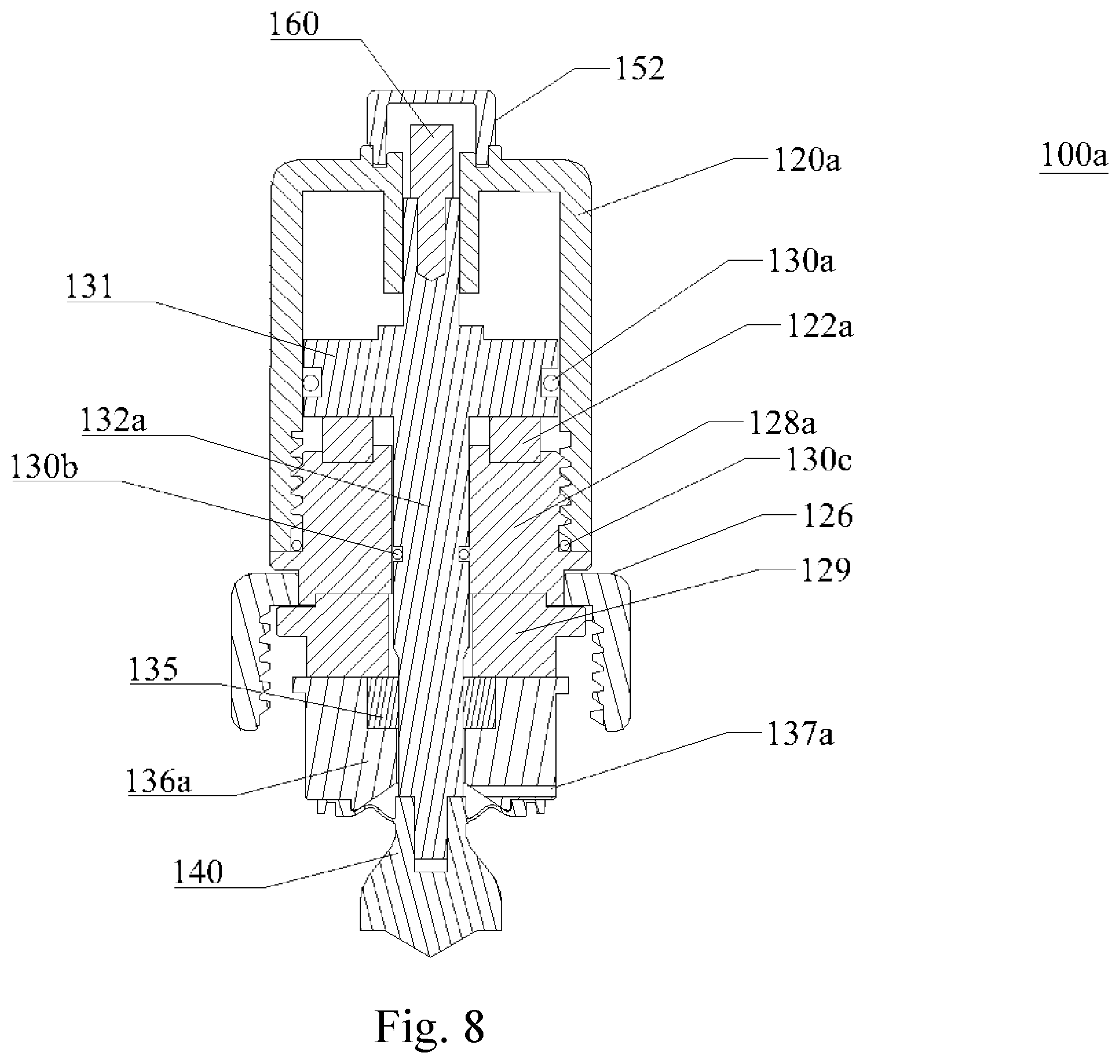 Patent US12455017 Figure 9 – Valves with leakage detector