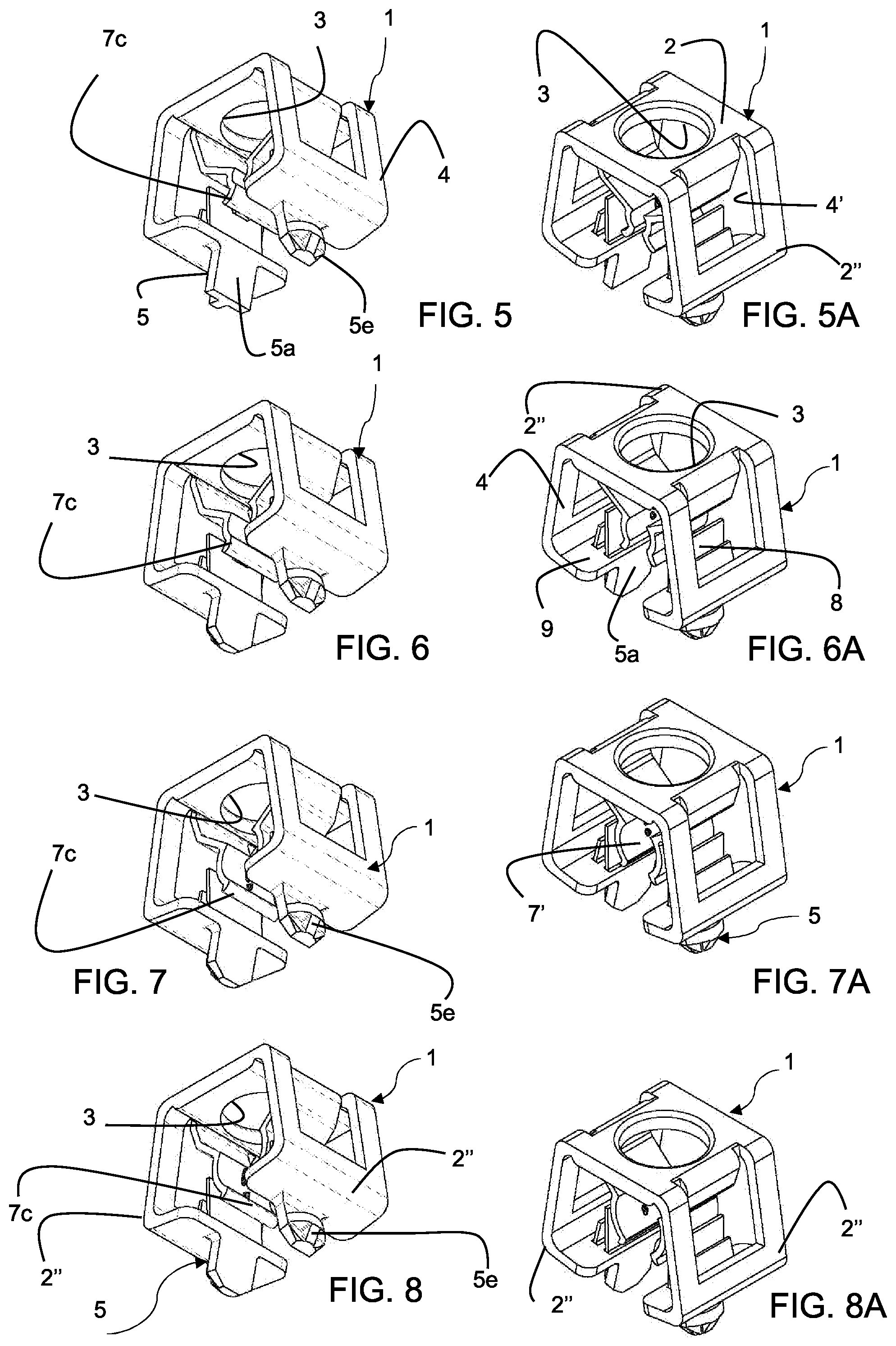 Patent US12455020 Figure 2 – Support collar for elongated cables, tubes or the like
