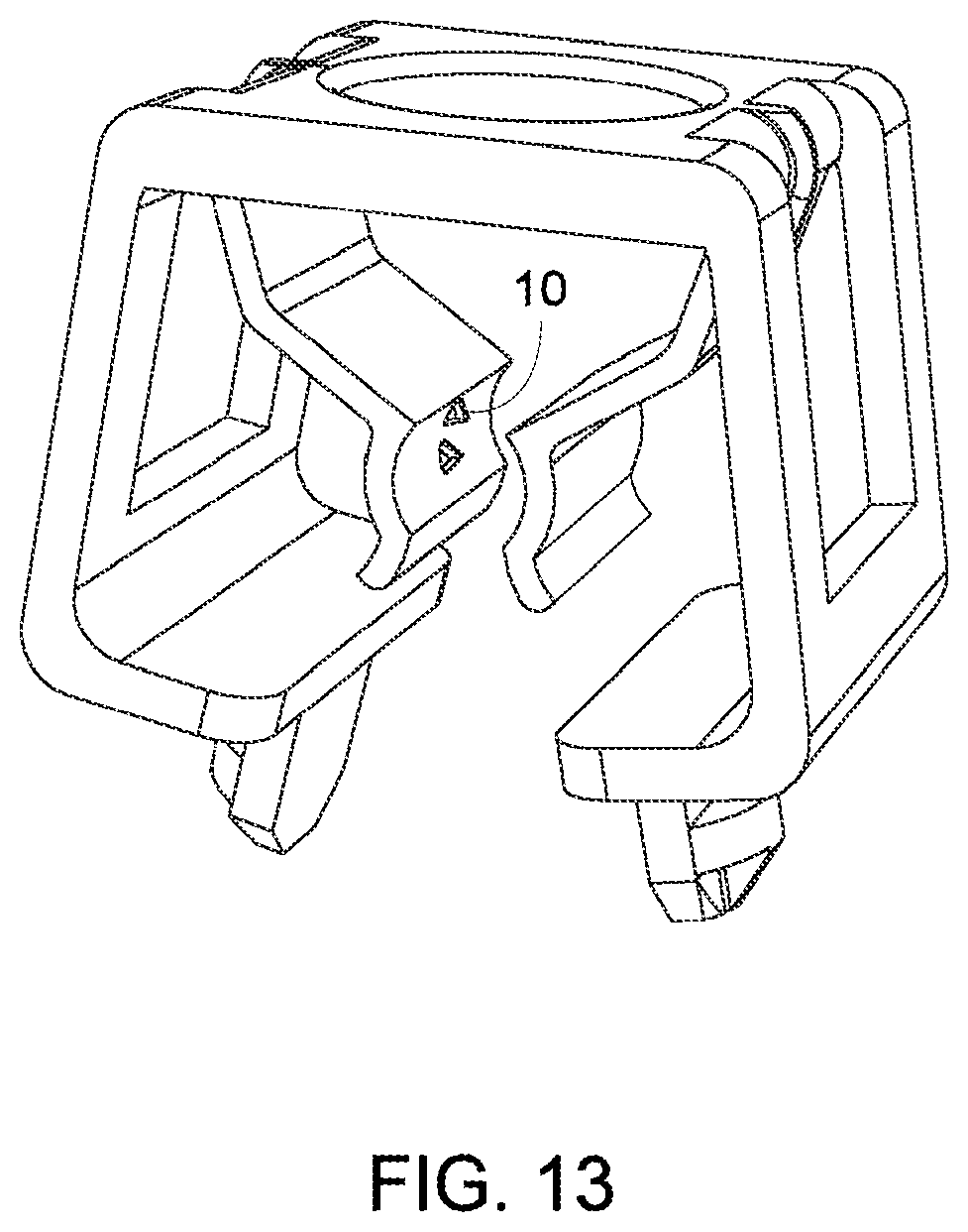 Patent US12455020 Figure 8 – Support collar for elongated cables, tubes or the like