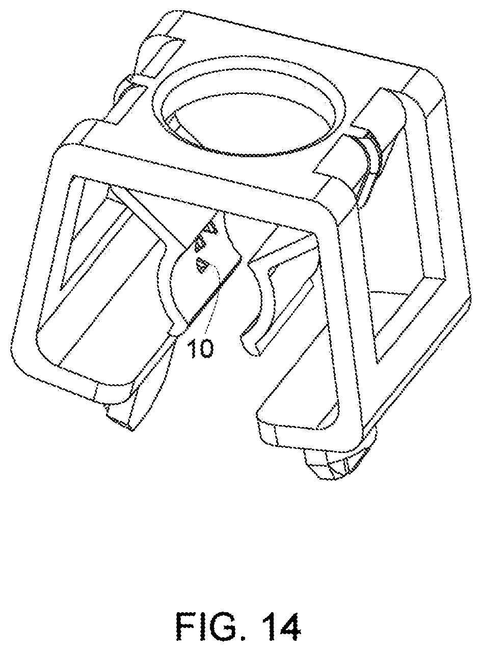 Patent US12455020 Figure 9 – Support collar for elongated cables, tubes or the like