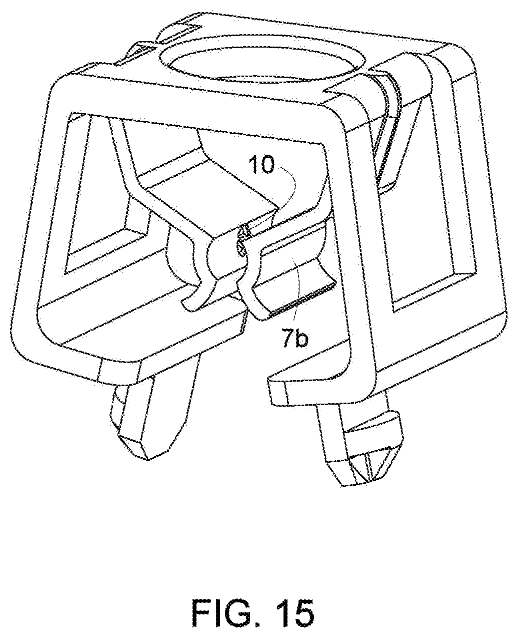 Patent US12455020 Figure 10 – Support collar for elongated cables, tubes or the like