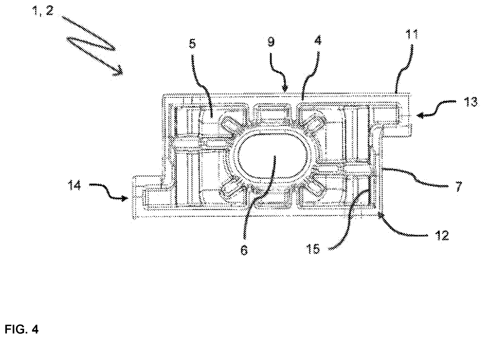 Patent US12455021 Figure 4 – Pipe fastener