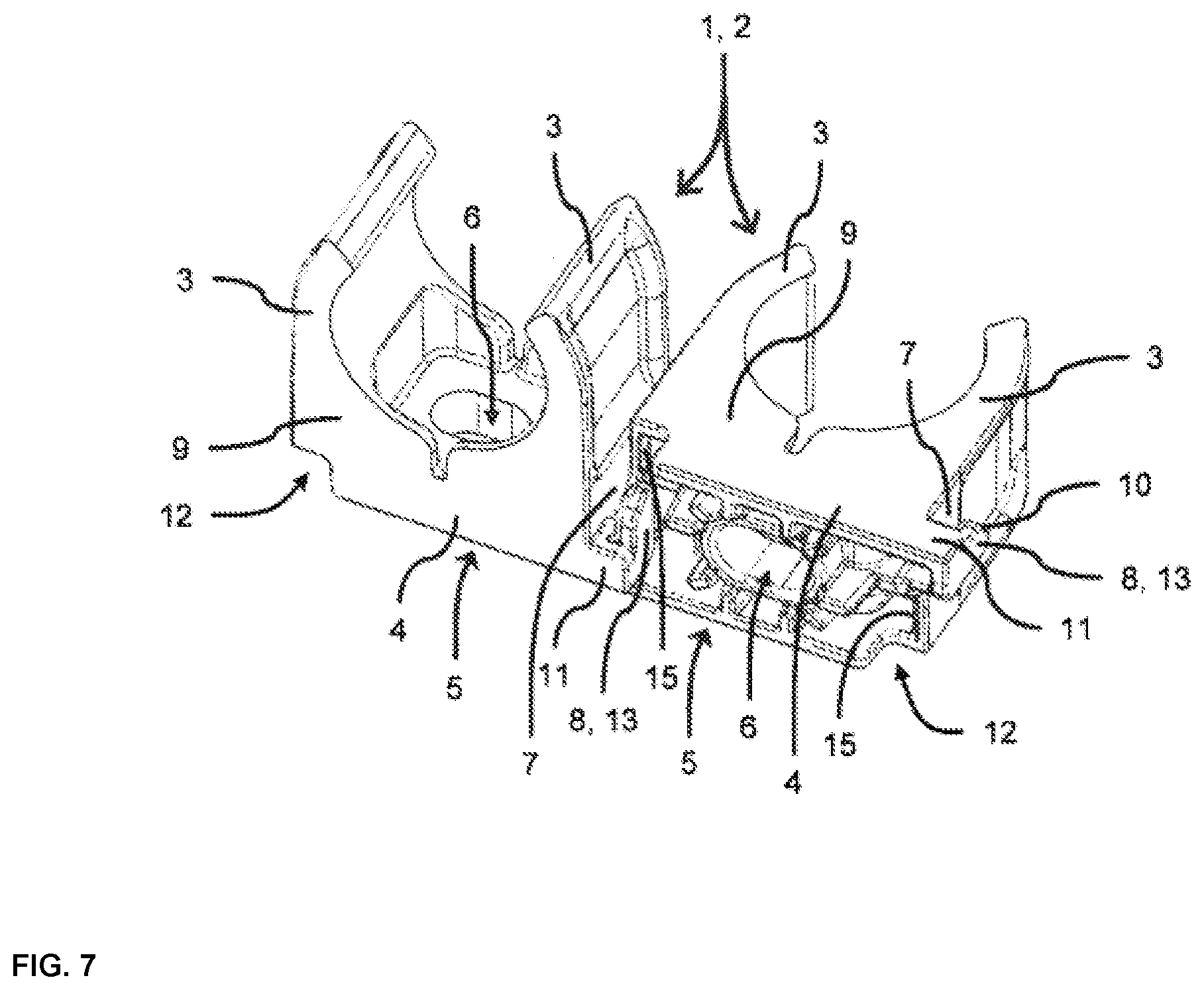 Patent US12455021 Figure 7 – Pipe fastener