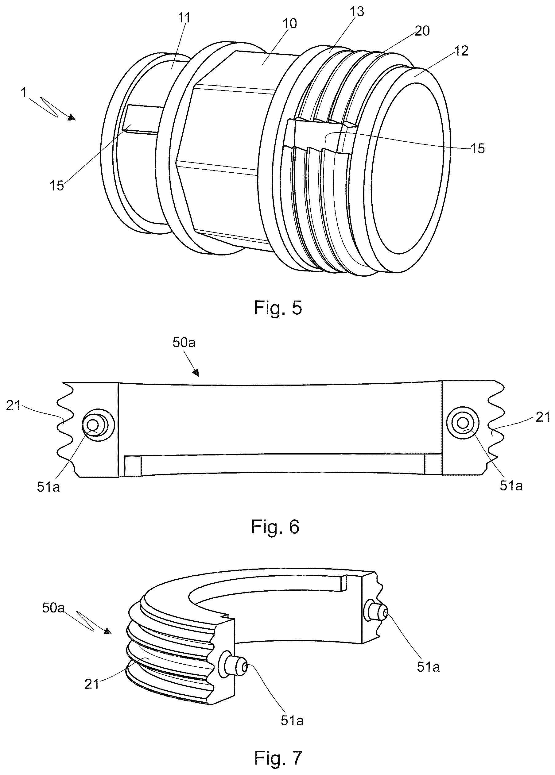 Patent US12455024 Figure 3 – Connecting element