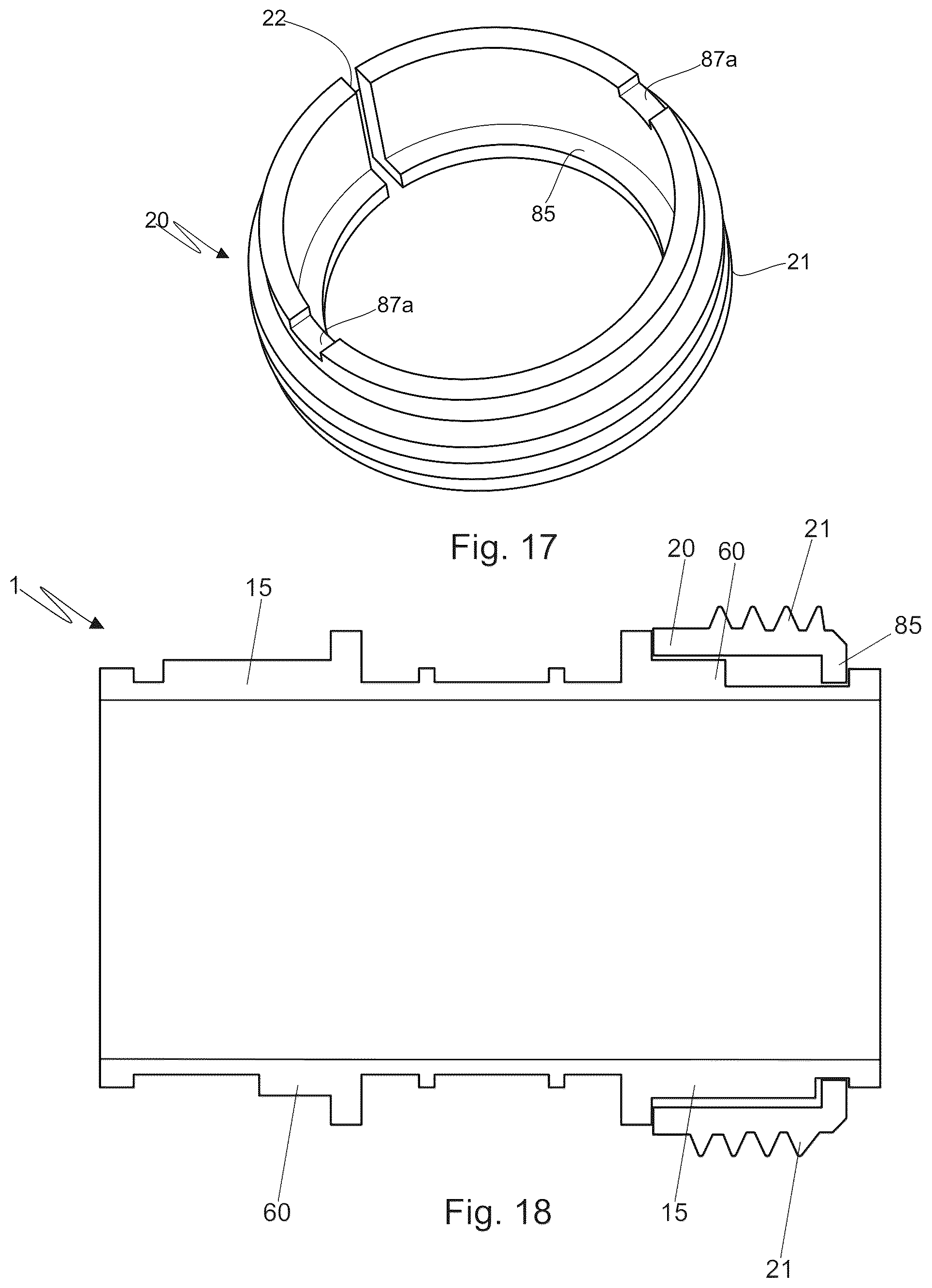 Patent US12455024 Figure 8 – Connecting element