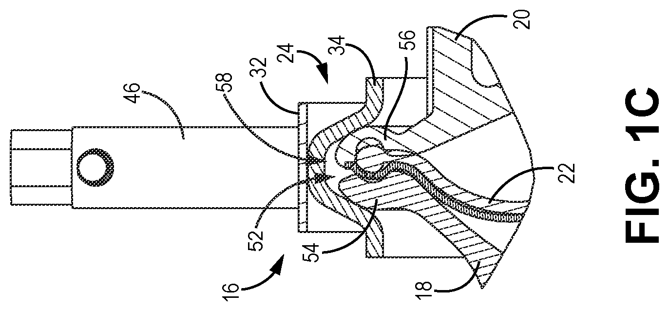 Patent US12455026 Figure 3 – Sanitary clamp for diaphragm pump covers