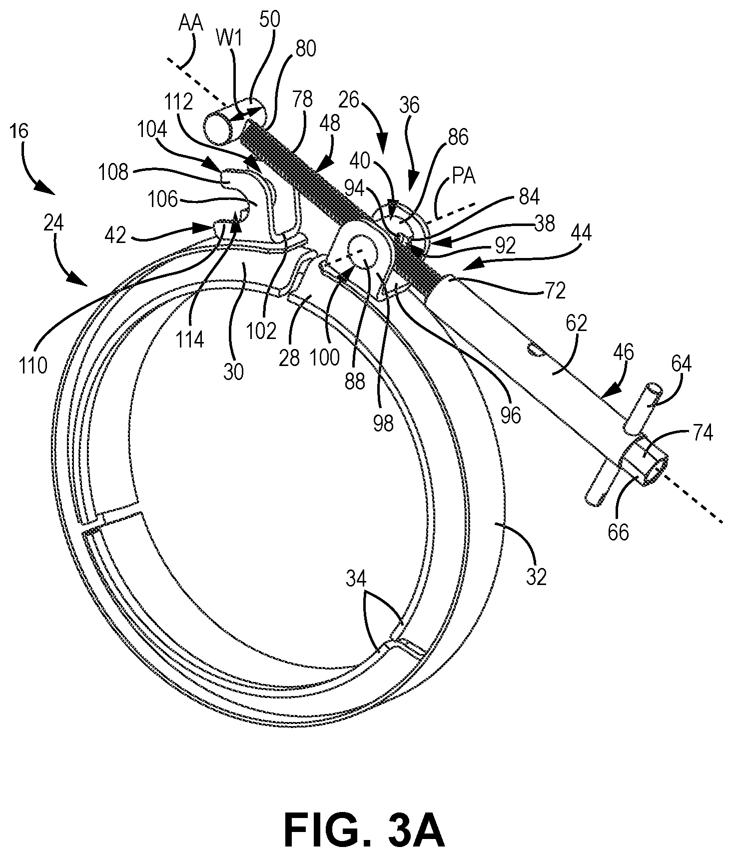 Patent US12455026 Figure 6 – Sanitary clamp for diaphragm pump covers