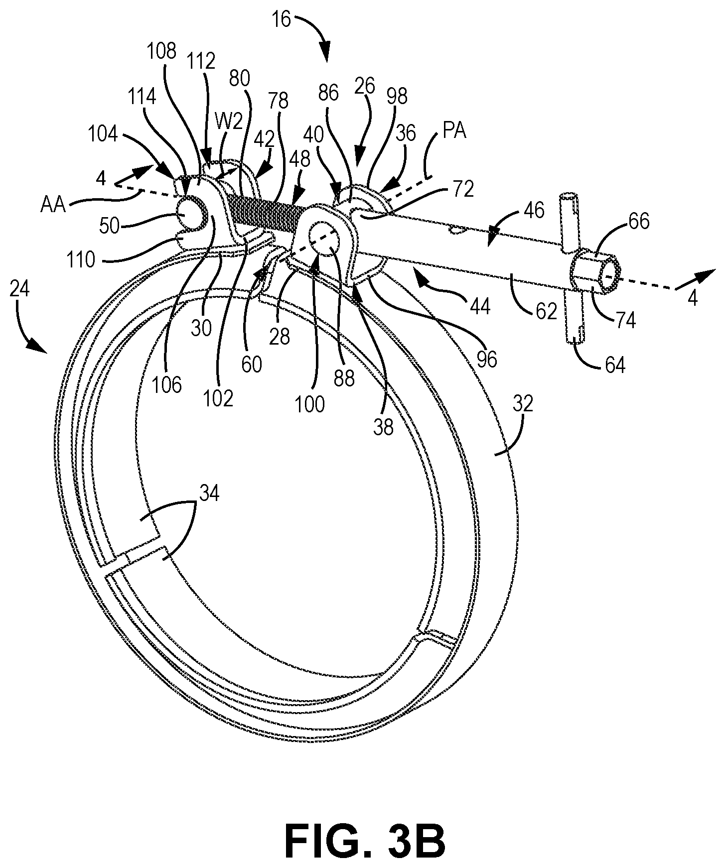 Patent US12455026 Figure 7 – Sanitary clamp for diaphragm pump covers