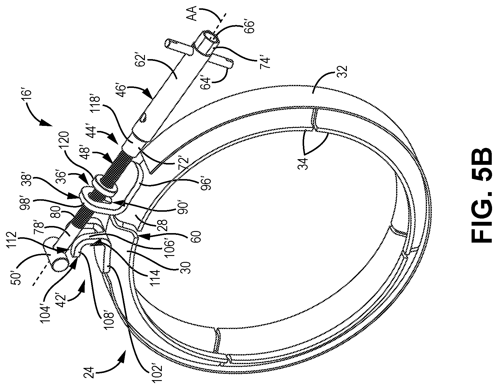 Patent US12455026 Figure 12 – Sanitary clamp for diaphragm pump covers