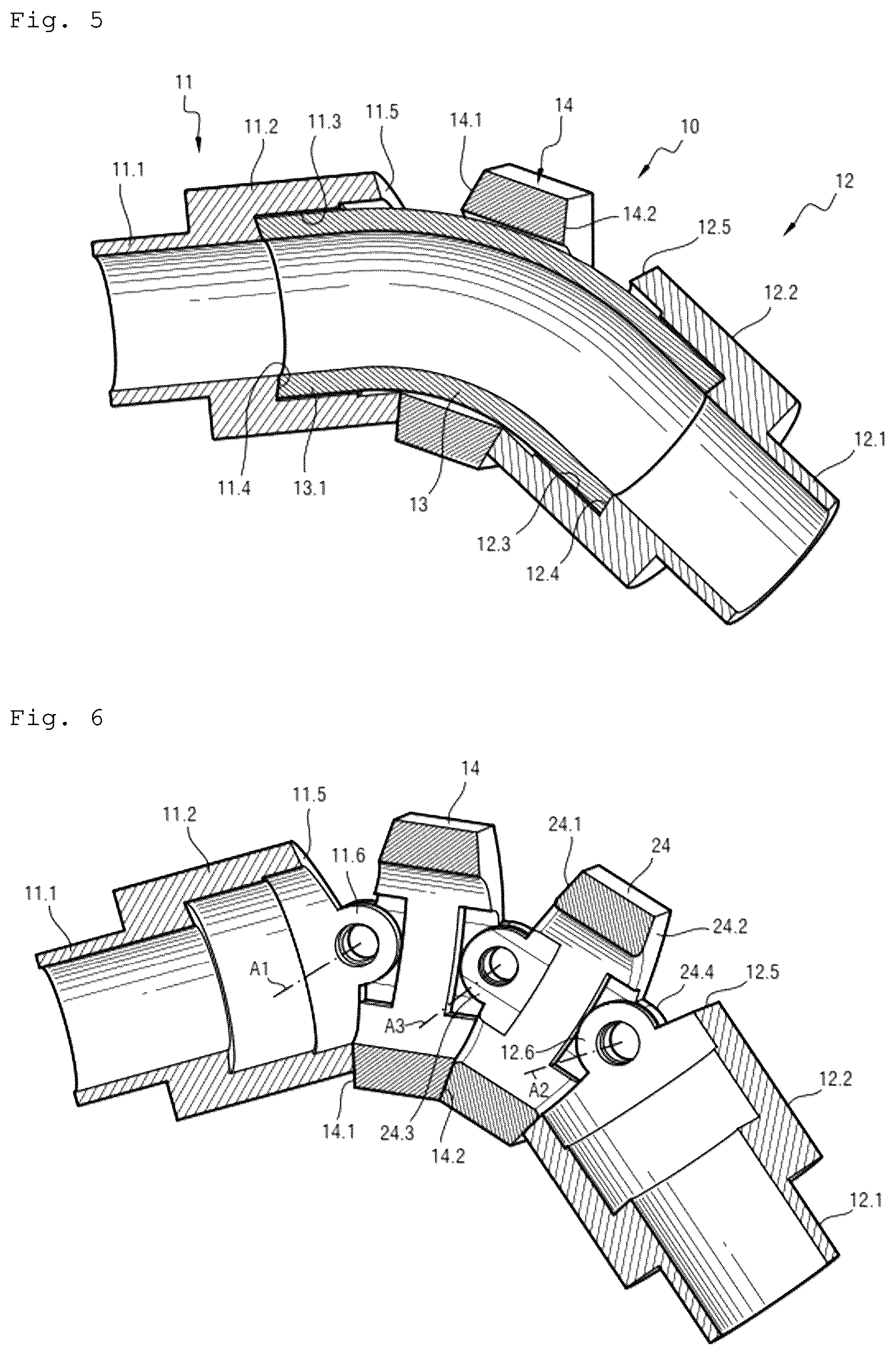 Patent US12455029 Figure 3 – Pipe and container treatment facility comprising such a pipe