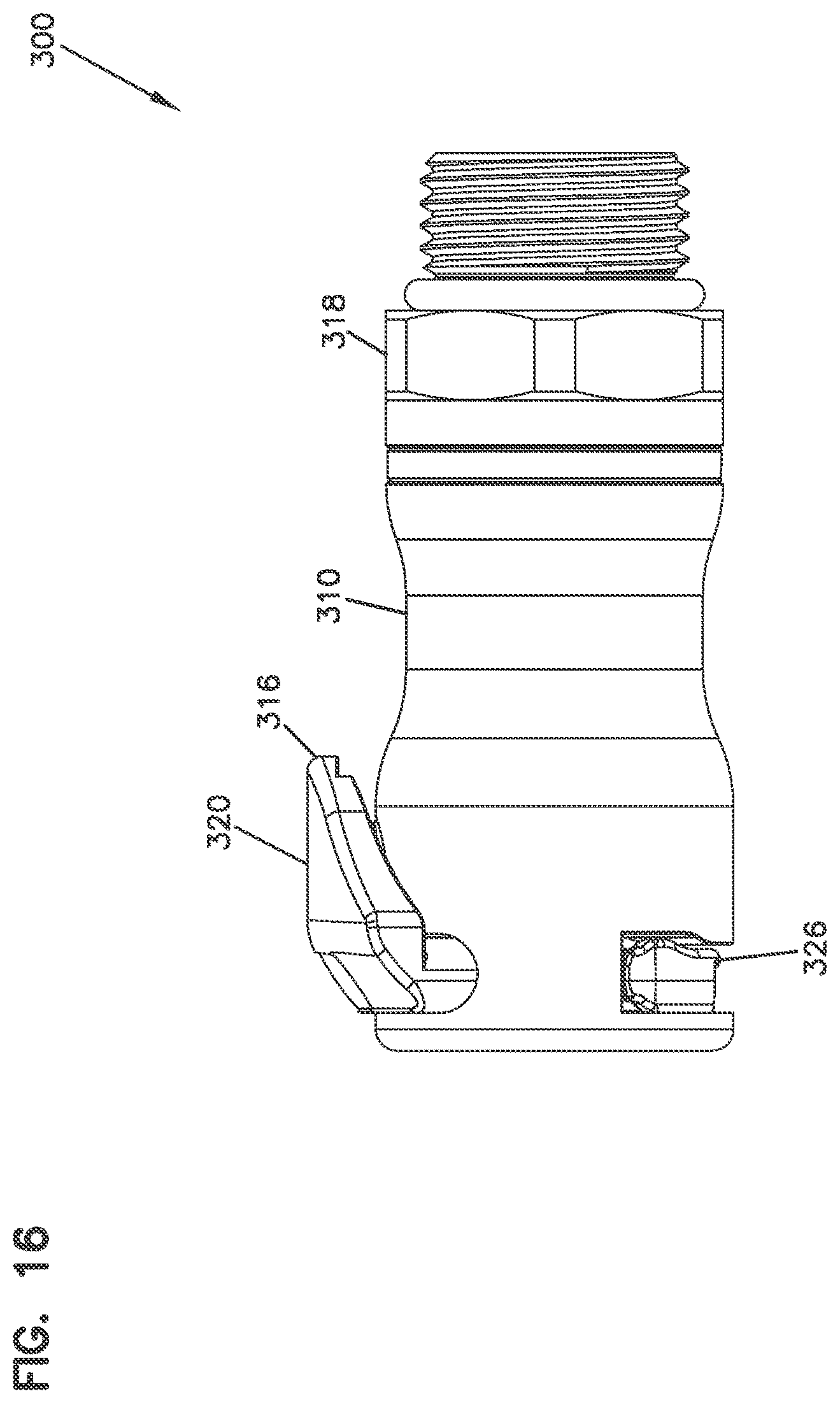 Patent US12455031 Figure 8 – Low-spill coupling assembly