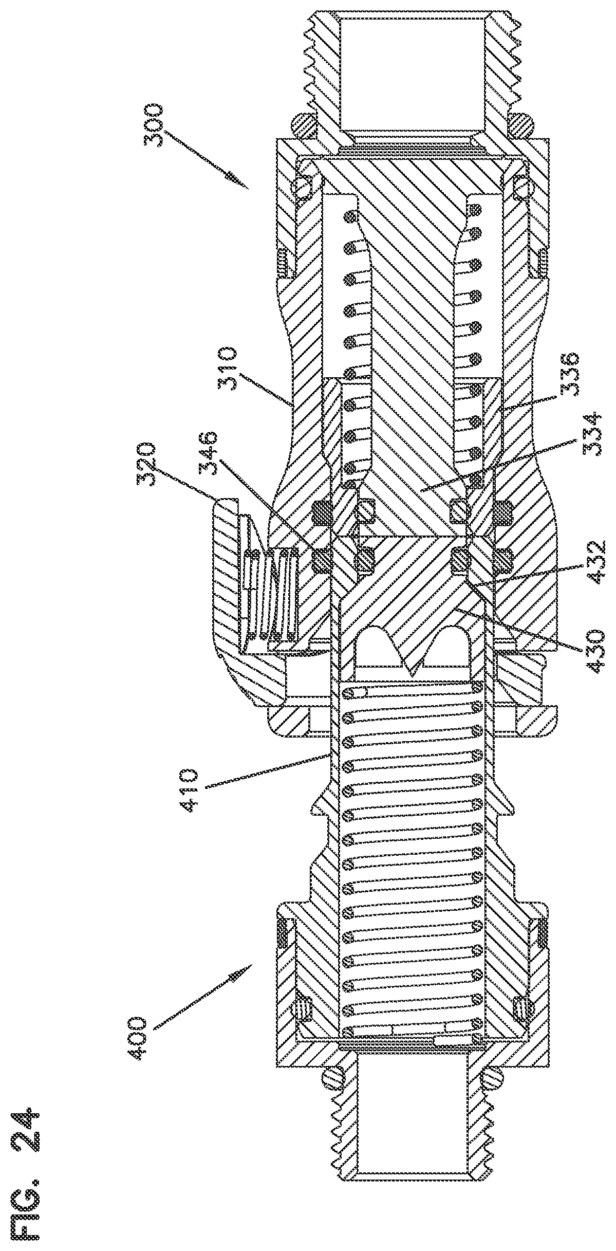 Patent US12455031 Figure 13 – Low-spill coupling assembly