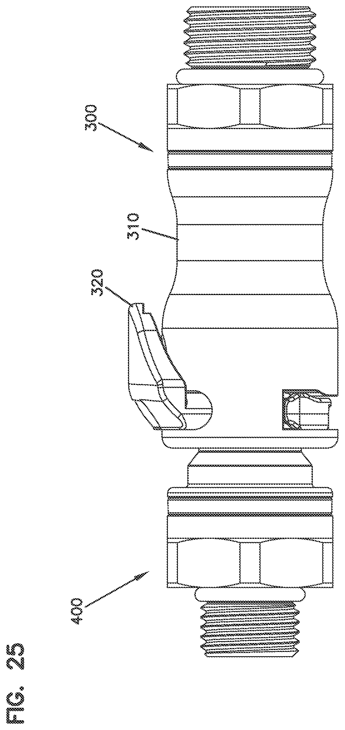 Patent US12455031 Figure 14 – Low-spill coupling assembly