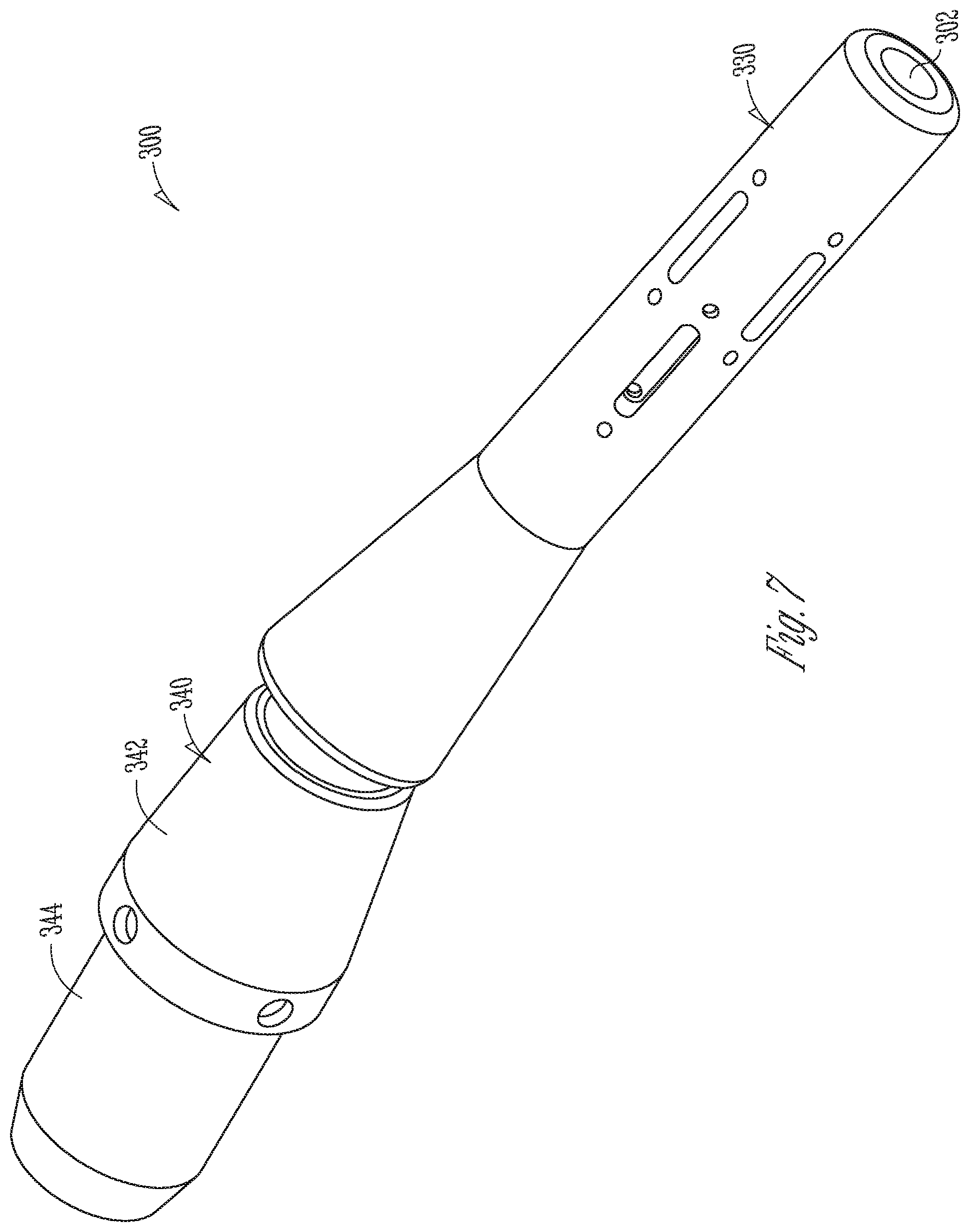 Patent US12455035 Figure 3 – Pipe splitting apparatus with cable engagement system