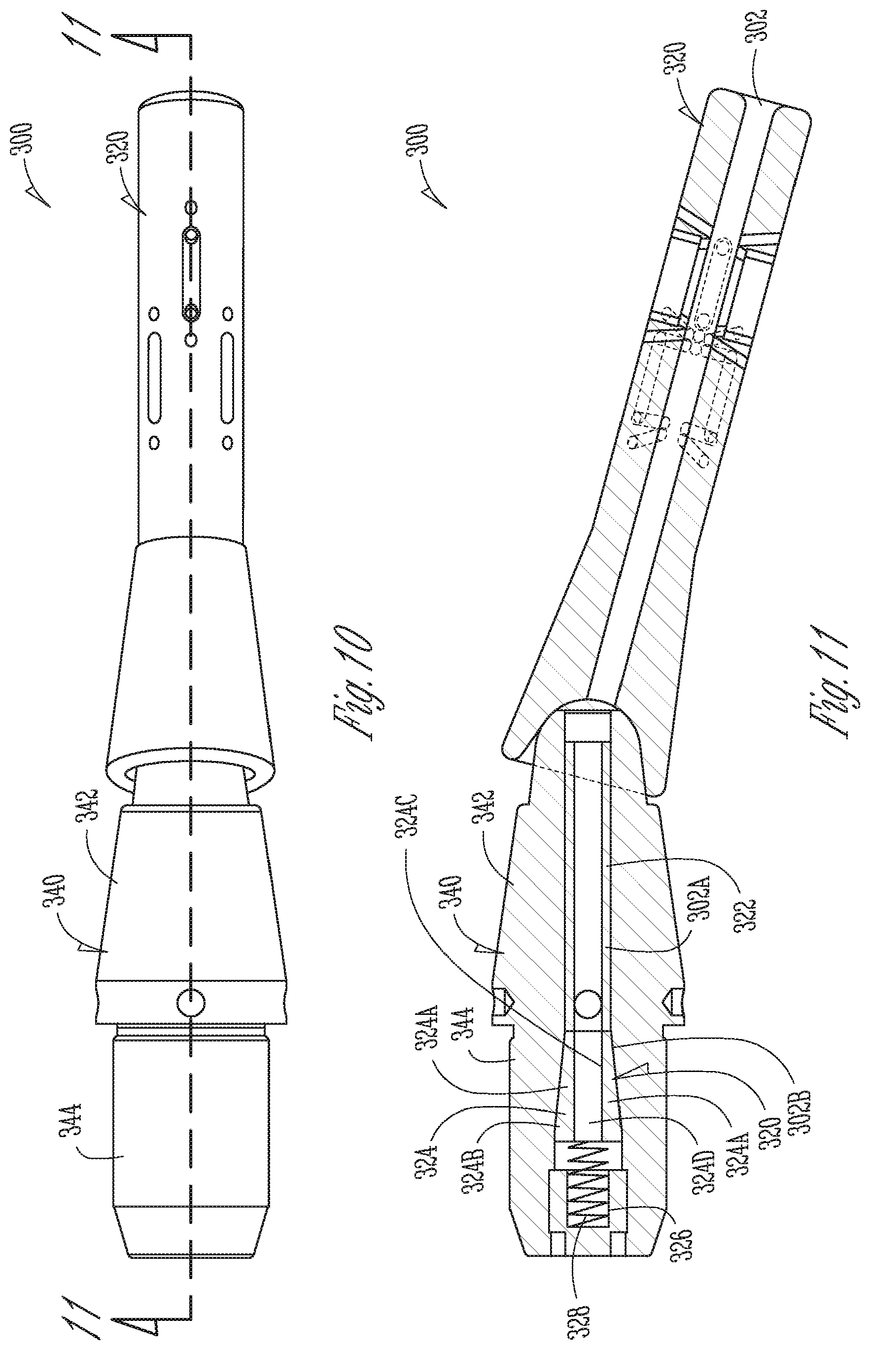 Patent US12455035 Figure 5 – Pipe splitting apparatus with cable engagement system