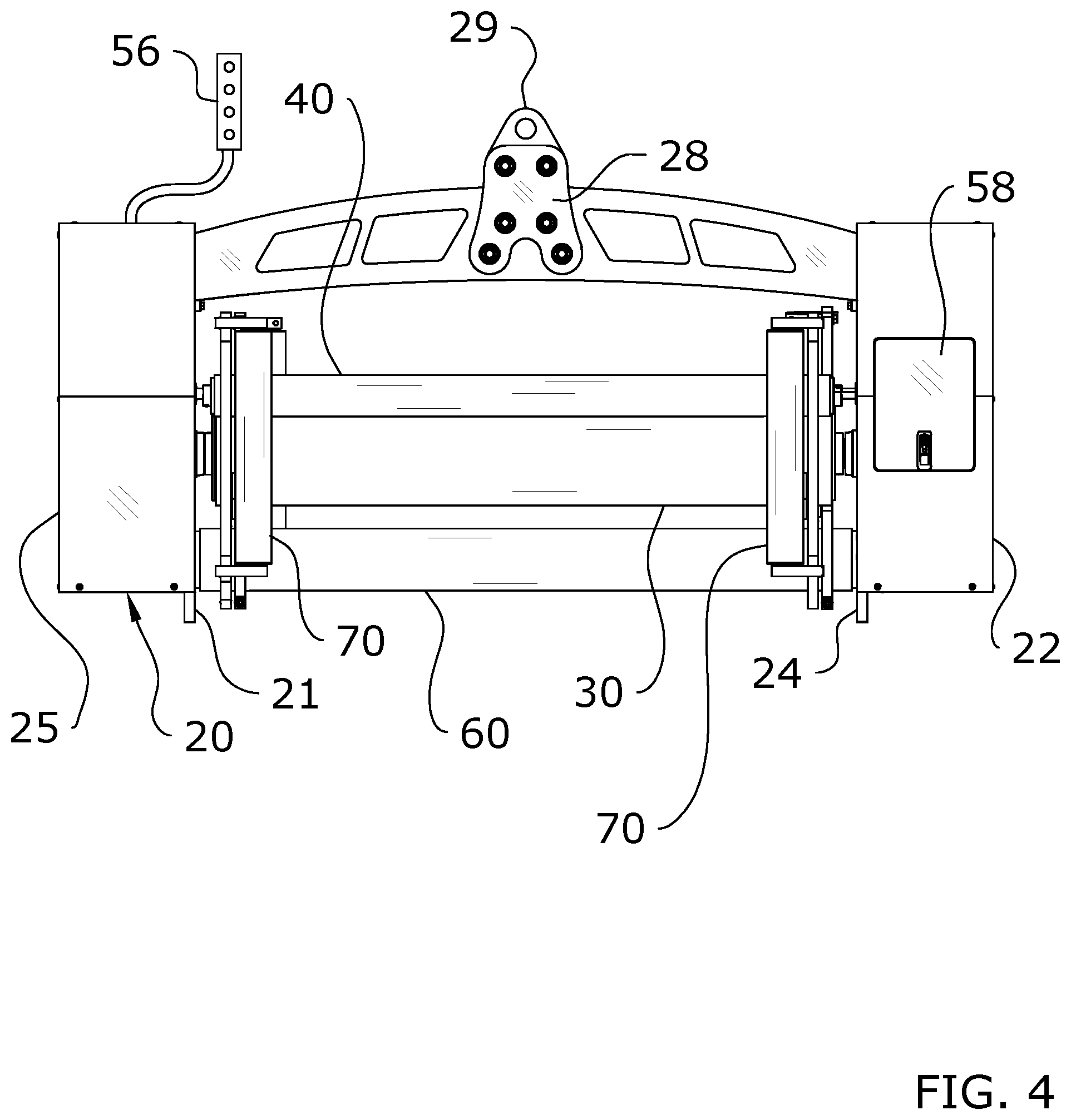 Patent US12455036 Figure 4 – CIPP liner feed roller